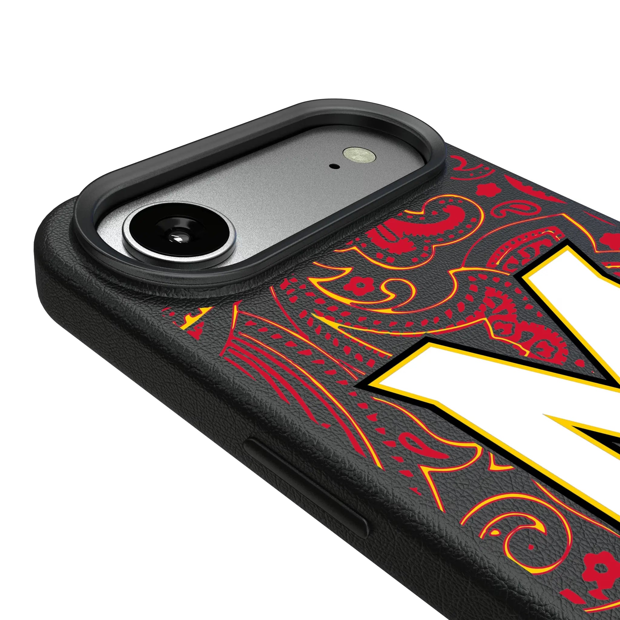 University of Maryland Terrapins Paisley iPhone MagSafe Compatible Phone Case for Apple iPhone - Detail#Device_iPhone Air