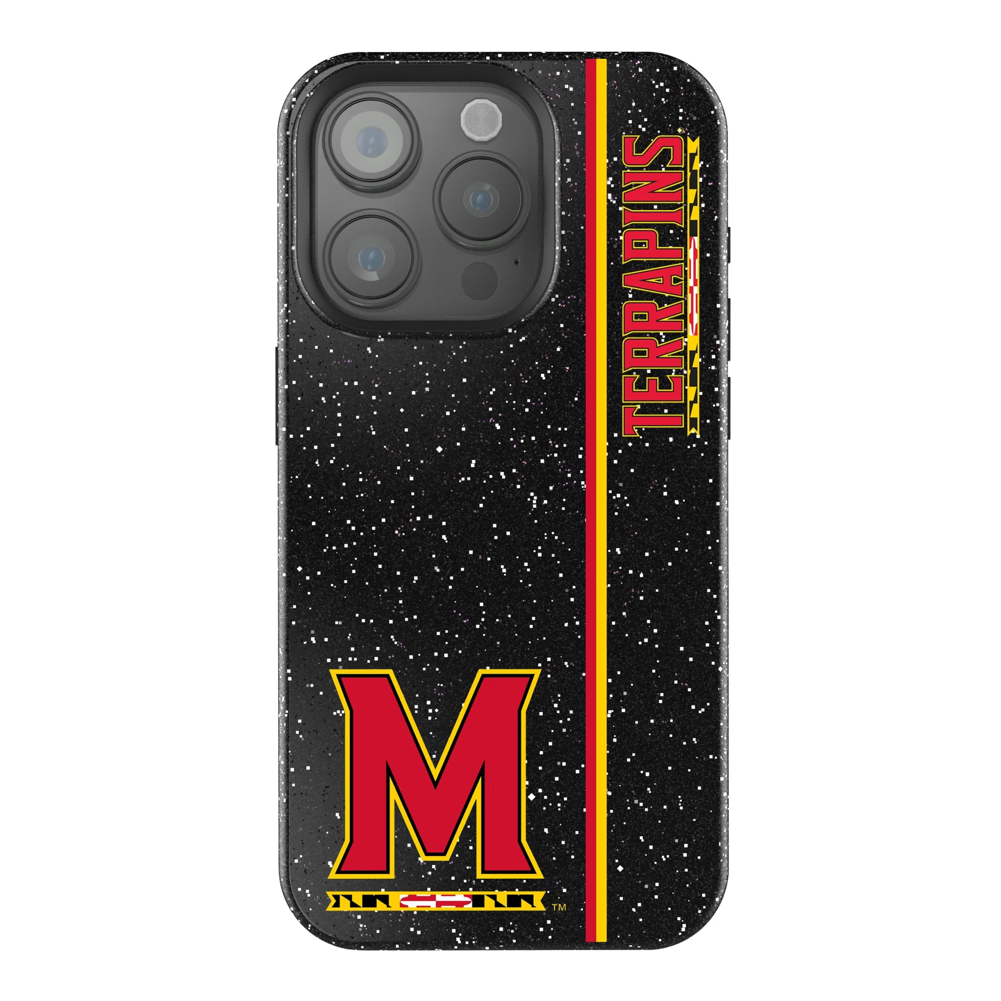 University of Maryland Terrapins Sidebar iPhone Bling Phone Case for Apple iPhone
