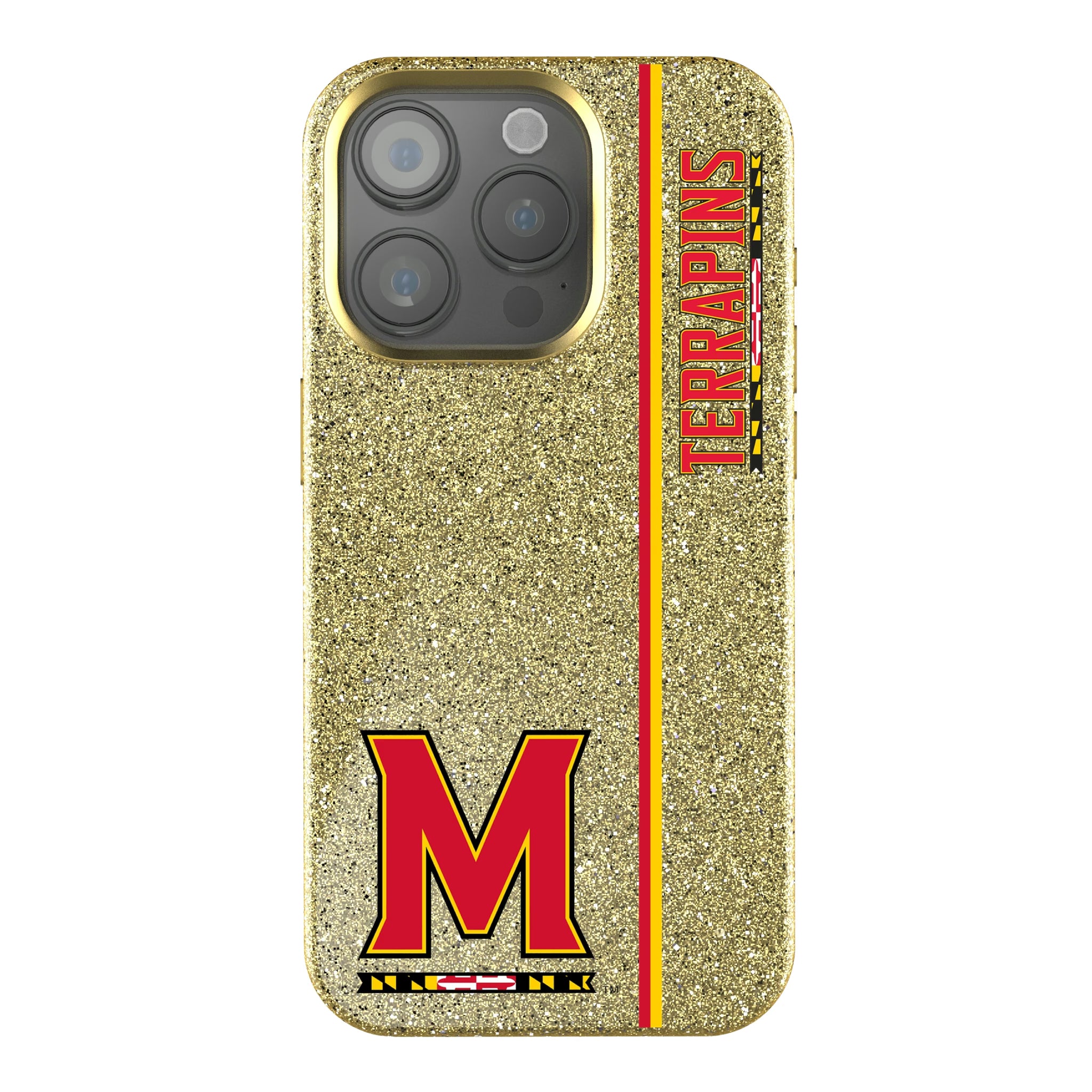 University of Maryland Terrapins Sidebar iPhone Bling Phone Case for Apple iPhone