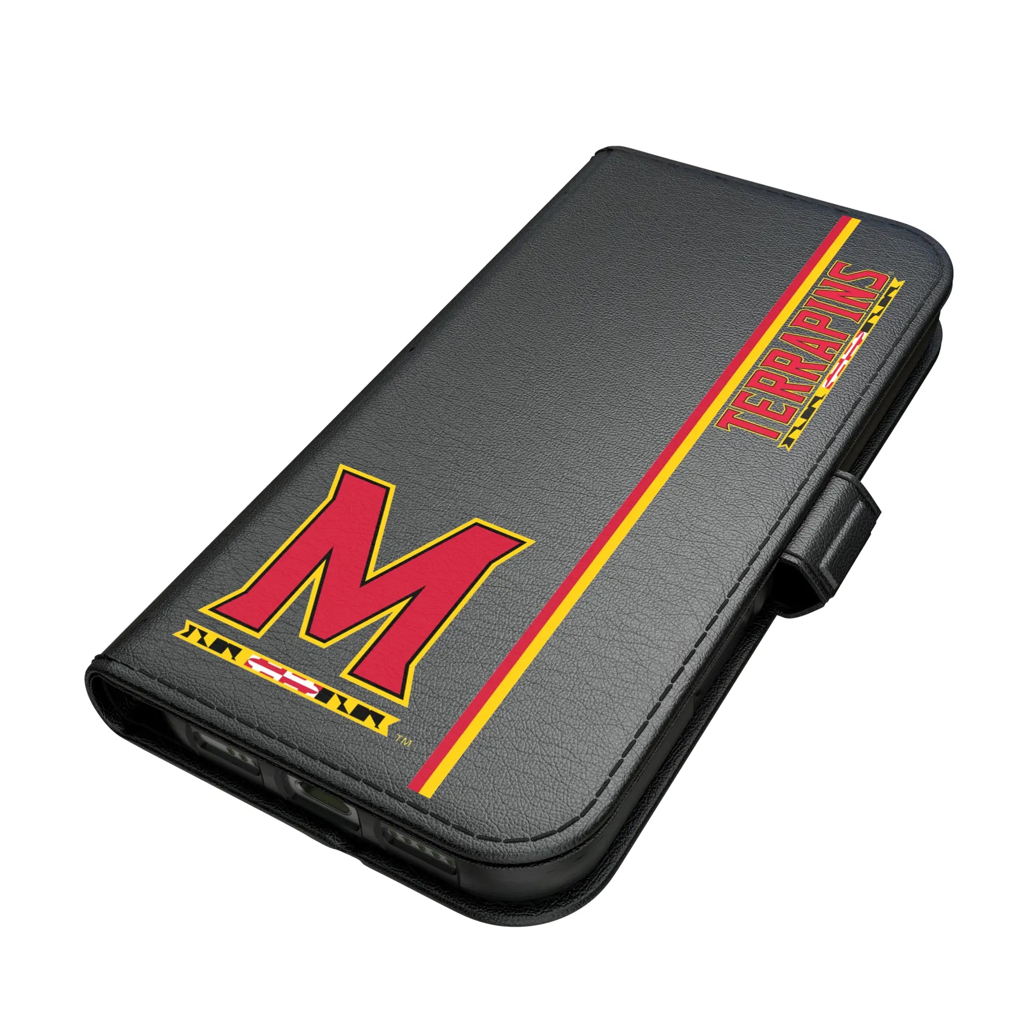 University of Maryland Terrapins Sidebar iPhone Folio Phone Case for Apple iPhone#Device_iPhone 17 Pro