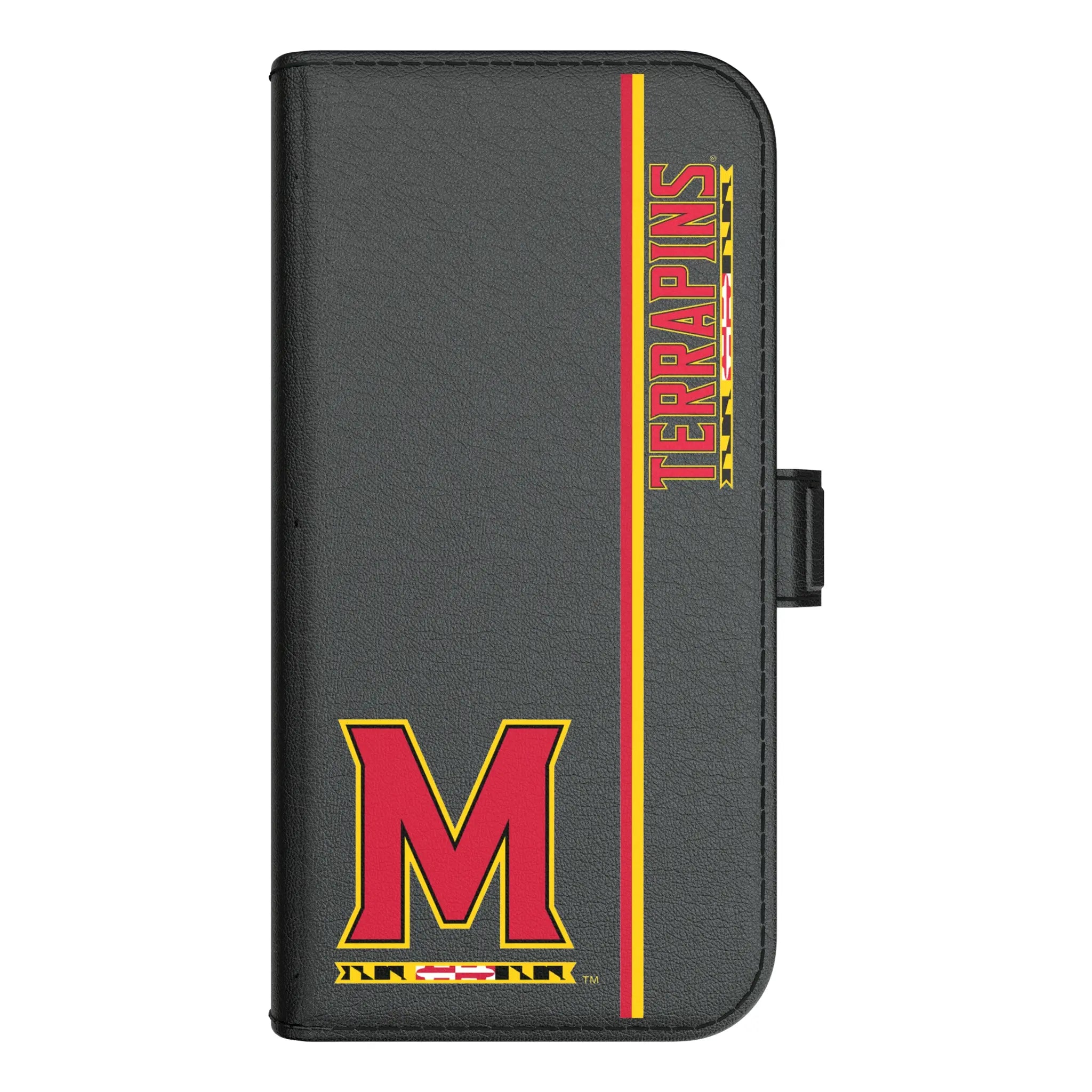 University of Maryland Terrapins Sidebar iPhone Folio Phone Case for Apple iPhone#Device_iPhone 17 Pro
