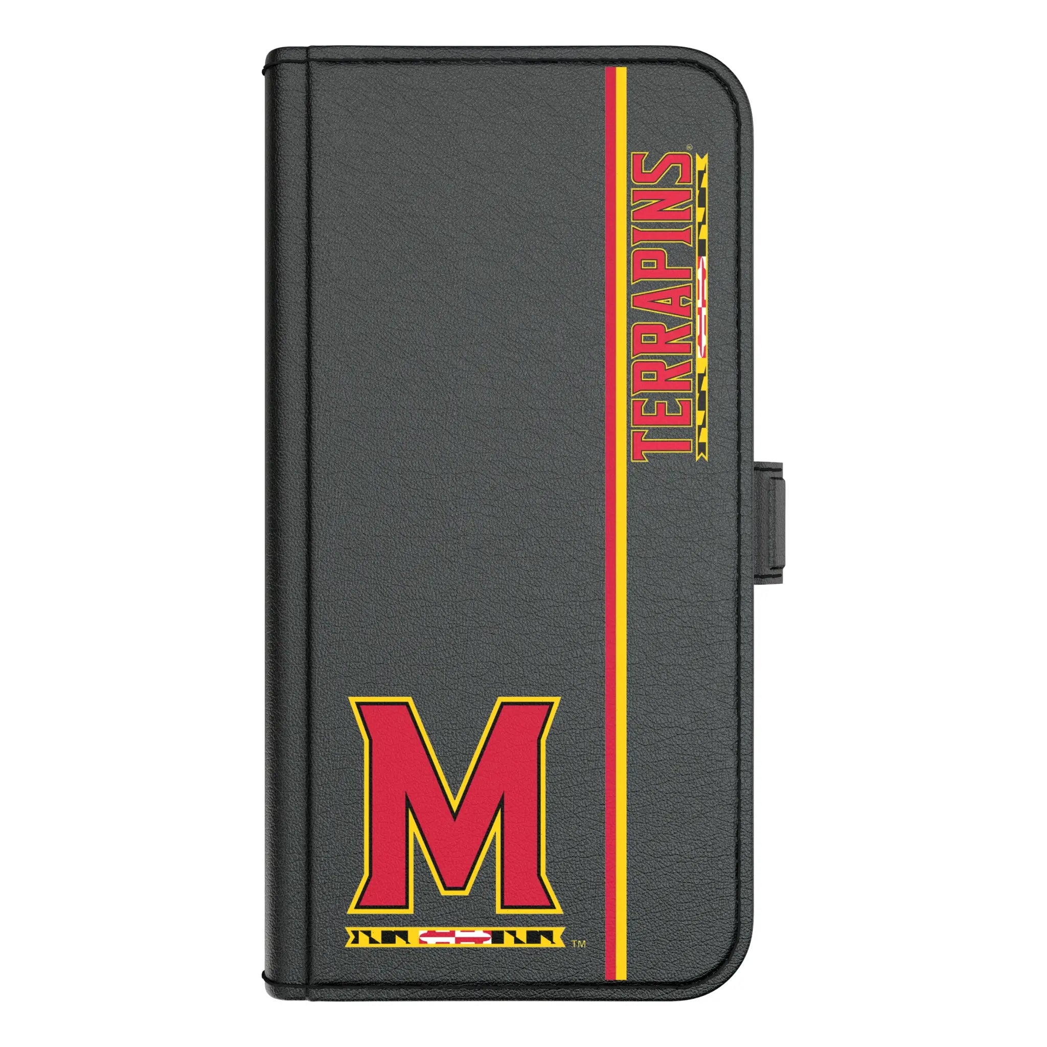 University of Maryland Terrapins Sidebar iPhone Folio Phone Case for Apple iPhone#Device_iPhone 17 Pro Max