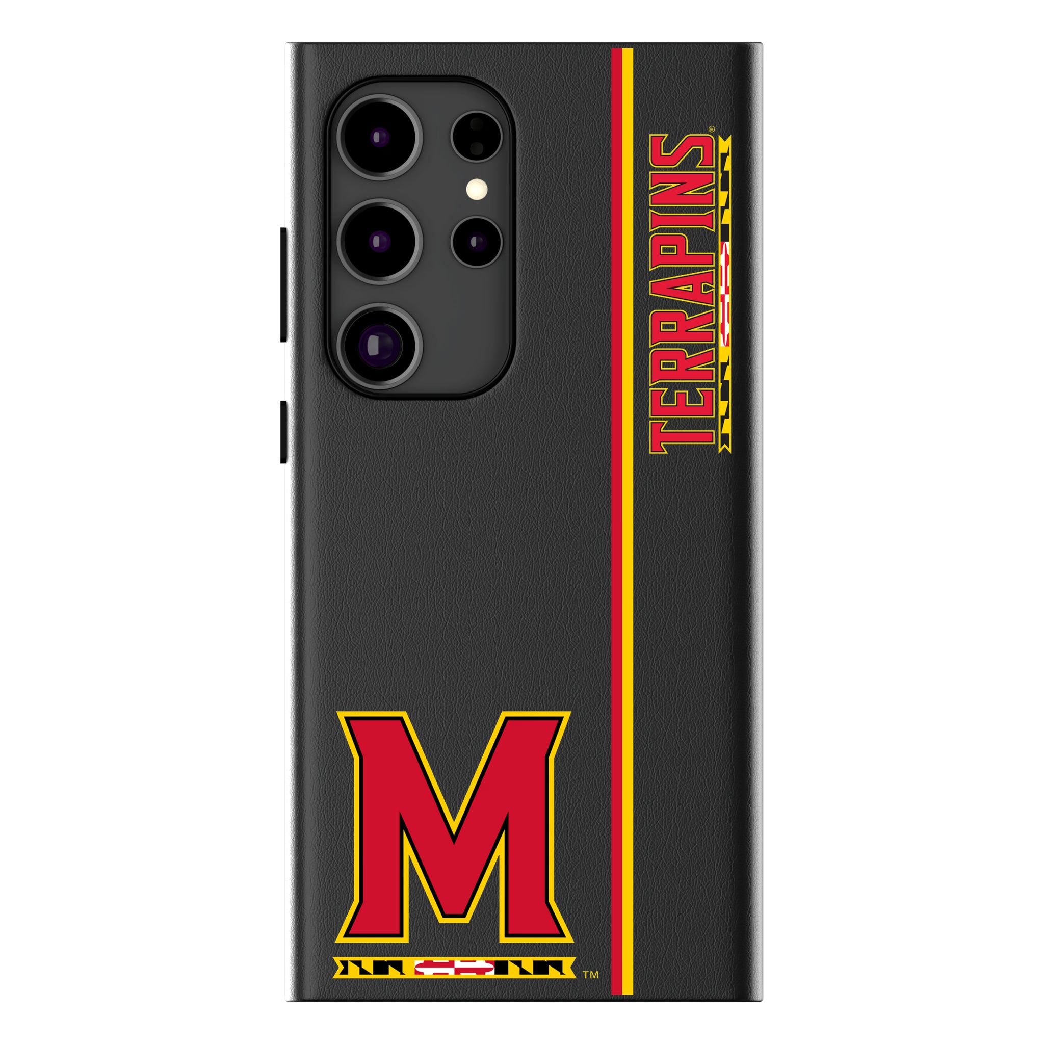 University of Maryland Terrapins Sidebar Galaxy MagSafe Compatible Phone Case for Samsung Galaxy