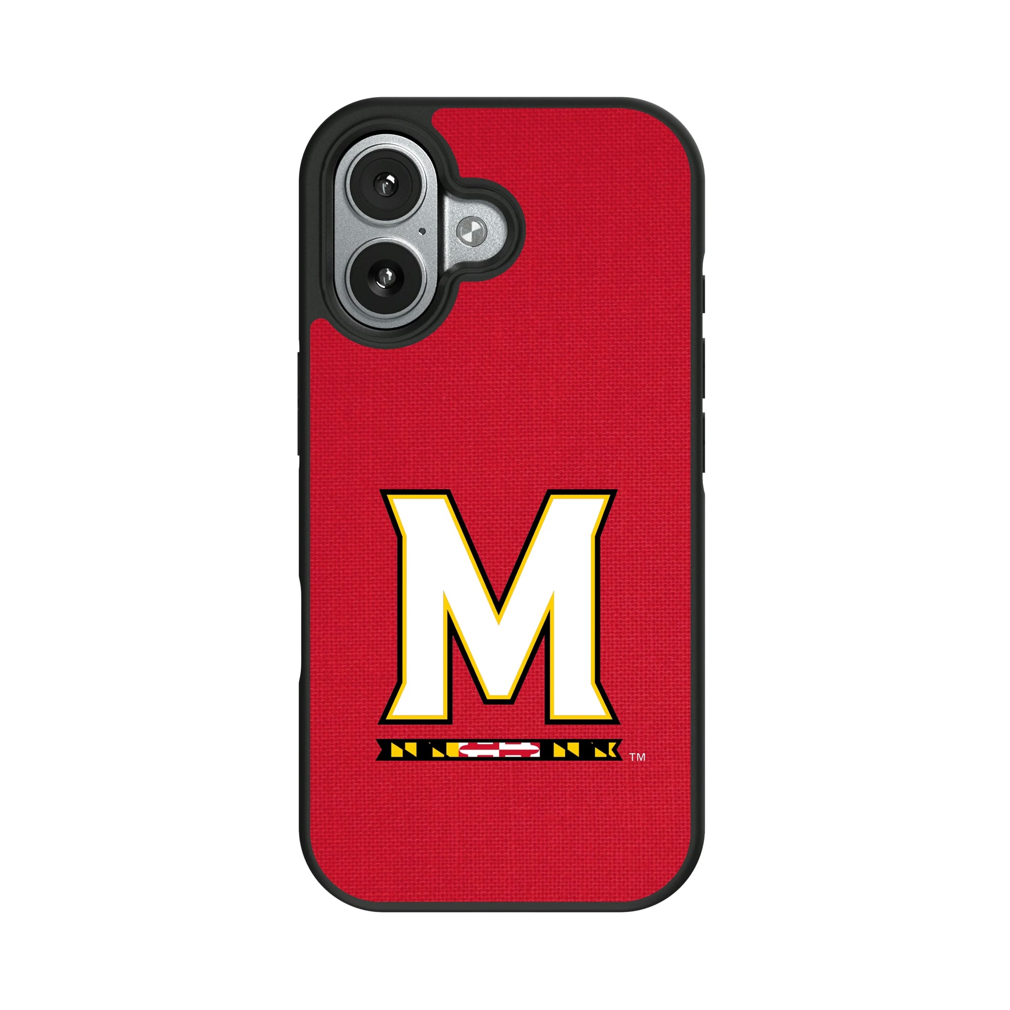 University of Maryland Terrapins Solid iPhone Bump Phone Case for Apple iPhone#Device_iPhone 17