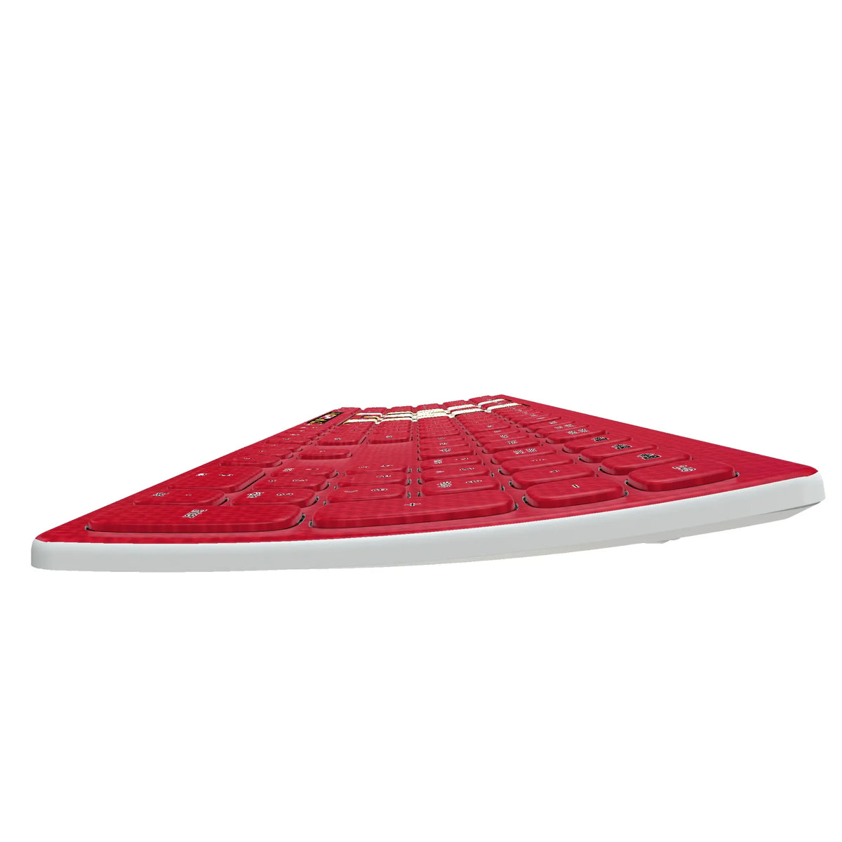 University of Maryland Terrapins Solid KKB605 Curved Wireless Keyboard