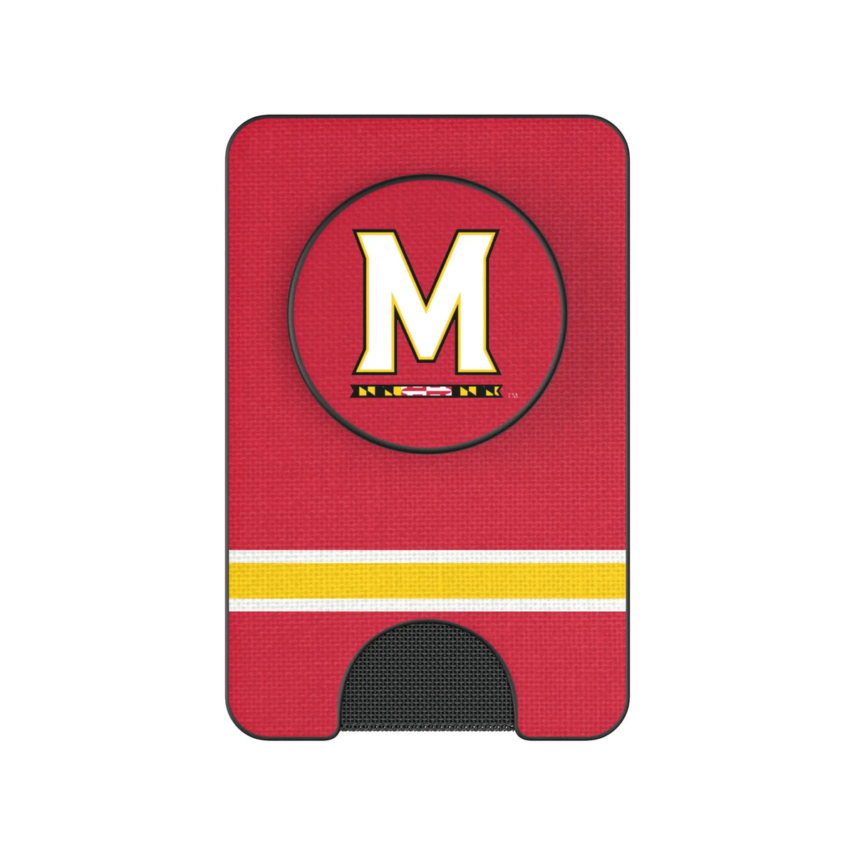 University of Maryland Terrapins Stripe Popsockets Wallet Magnetic
