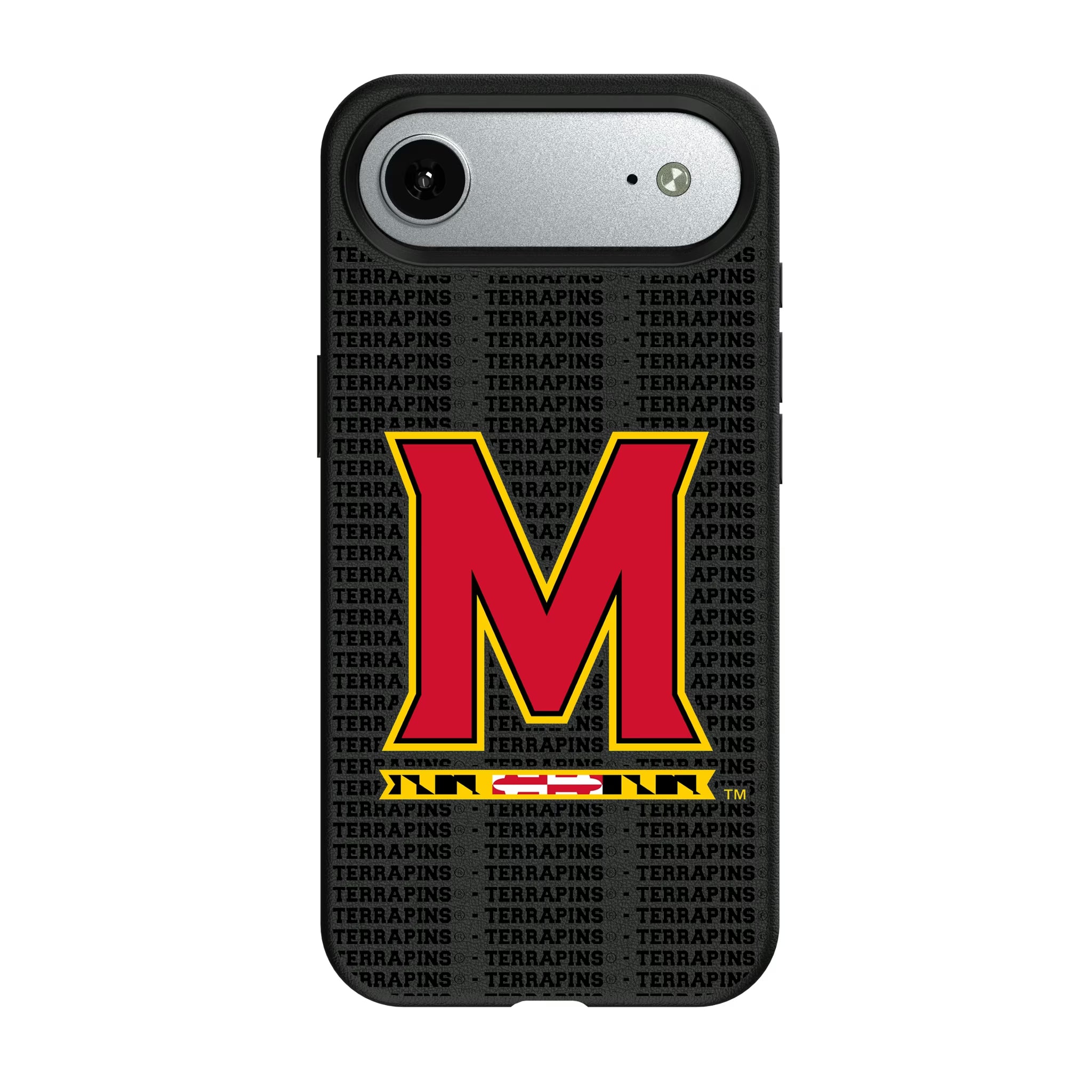 University of Maryland Terrapins Text Backdrop iPhone MagSafe Compatible Phone Case for Apple iPhone#Device_iPhone Air