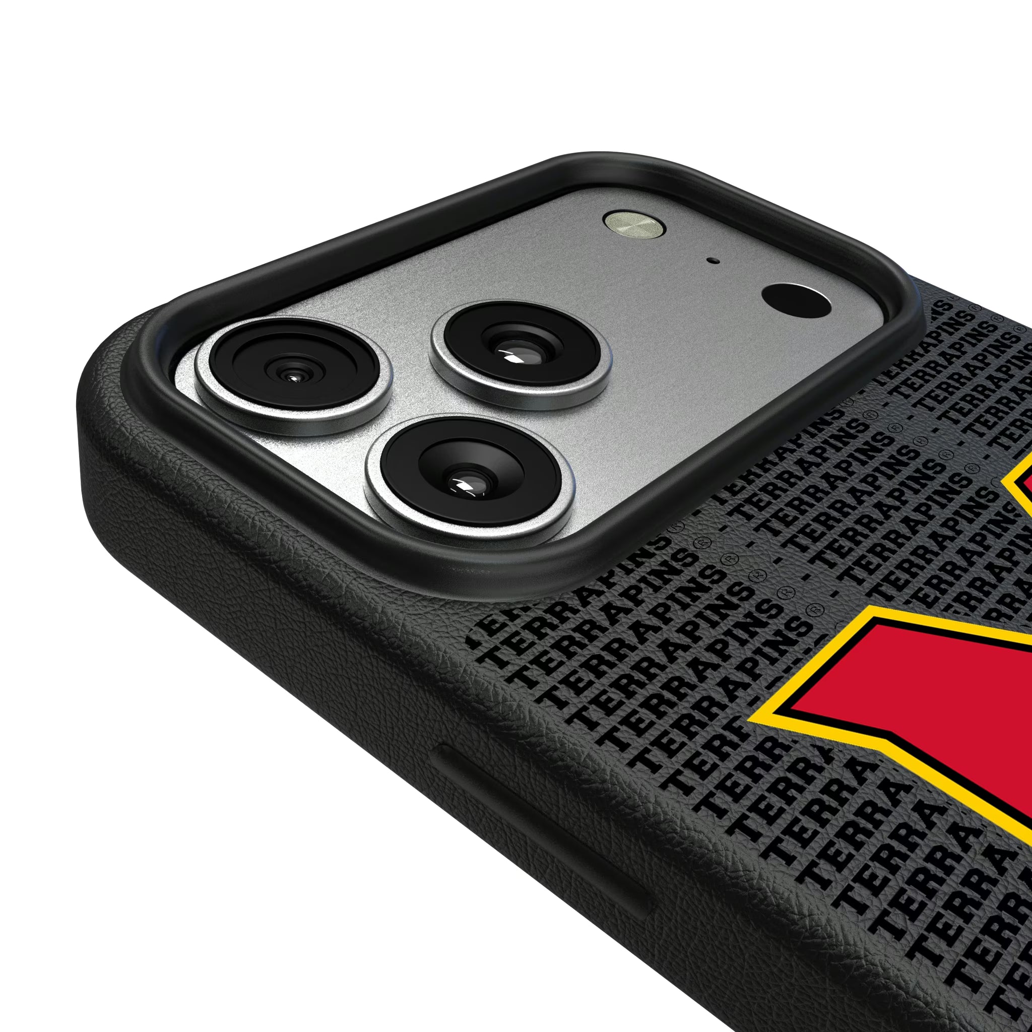 University of Maryland Terrapins Text Backdrop iPhone MagSafe Compatible Phone Case for Apple iPhone - Detail#Device_iPhone 17 Pro Max