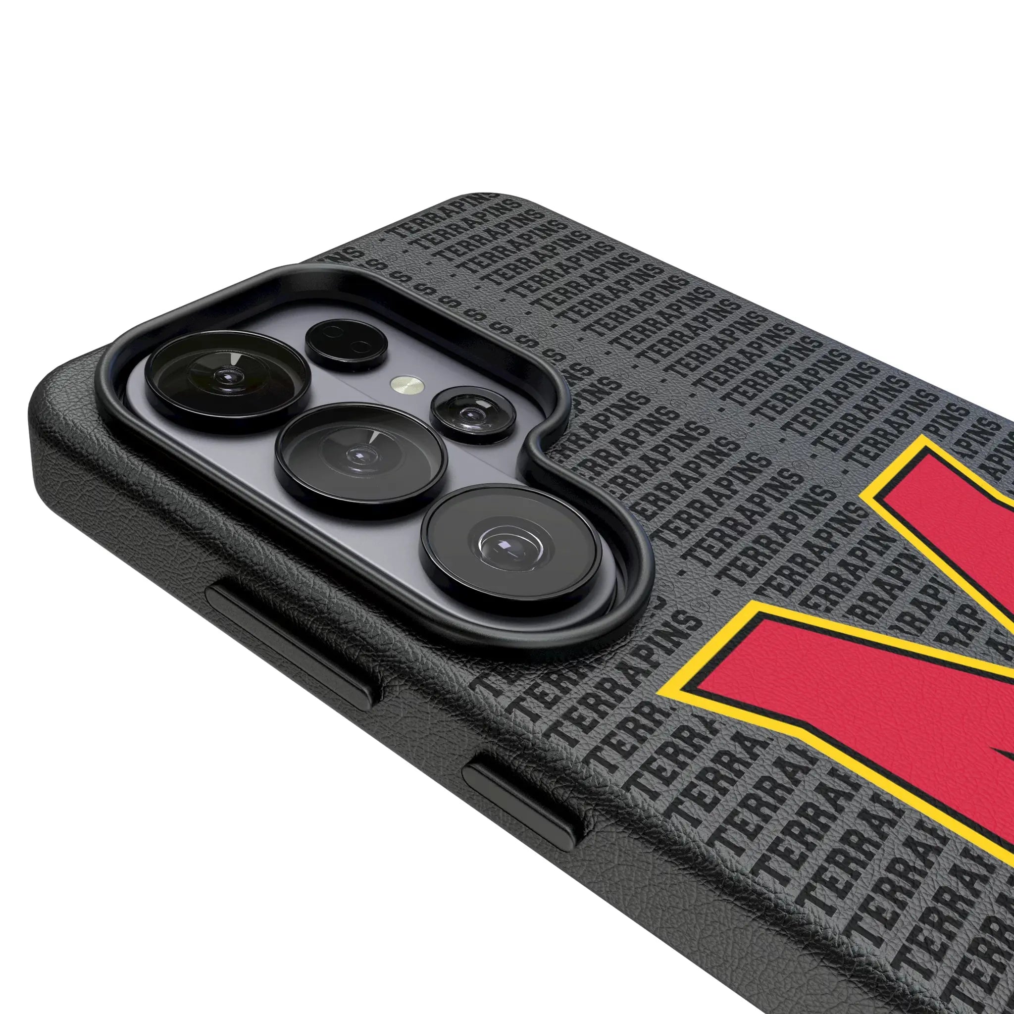 University of Maryland Terrapins Text Backdrop Galaxy MagSafe Compatible Phone Case for Samsung Galaxy - Detail#Device_Galaxy S26 Ultra