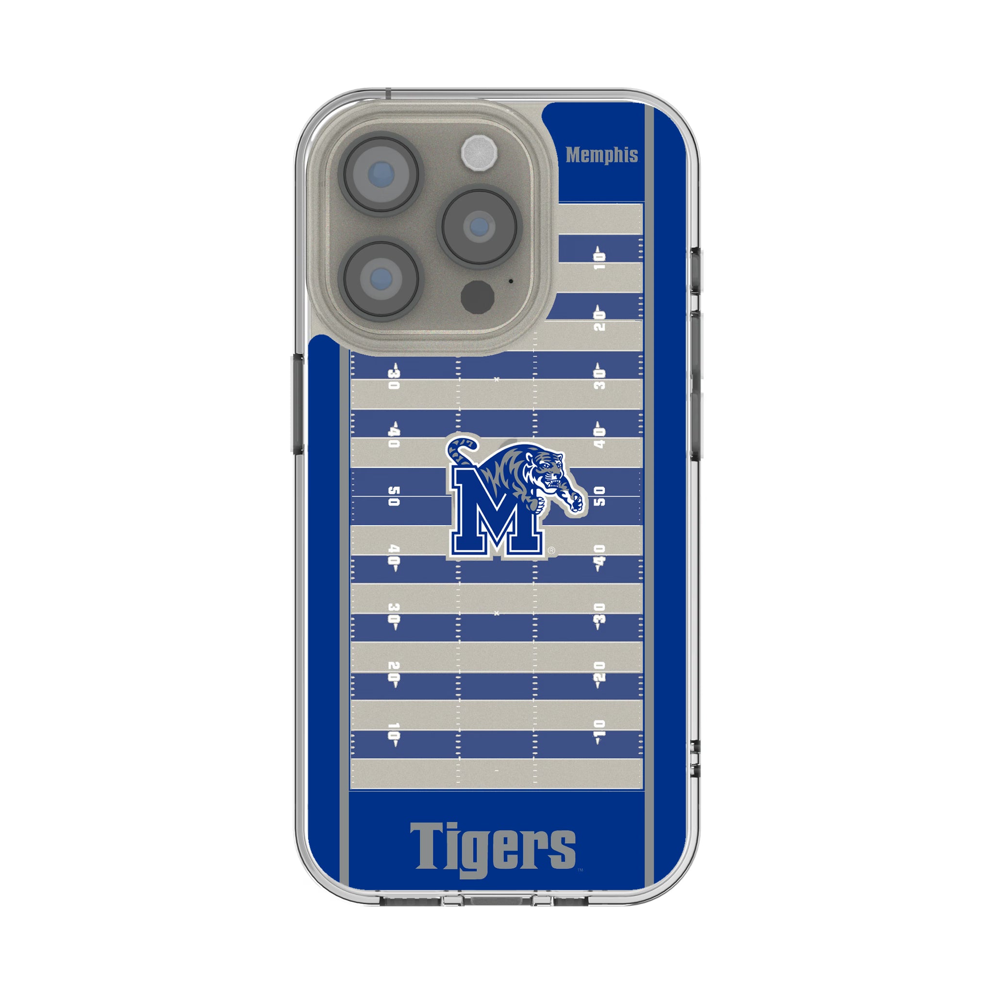 University of Memphis Tigers Field iPhone Clear Phone Case for Apple iPhone
