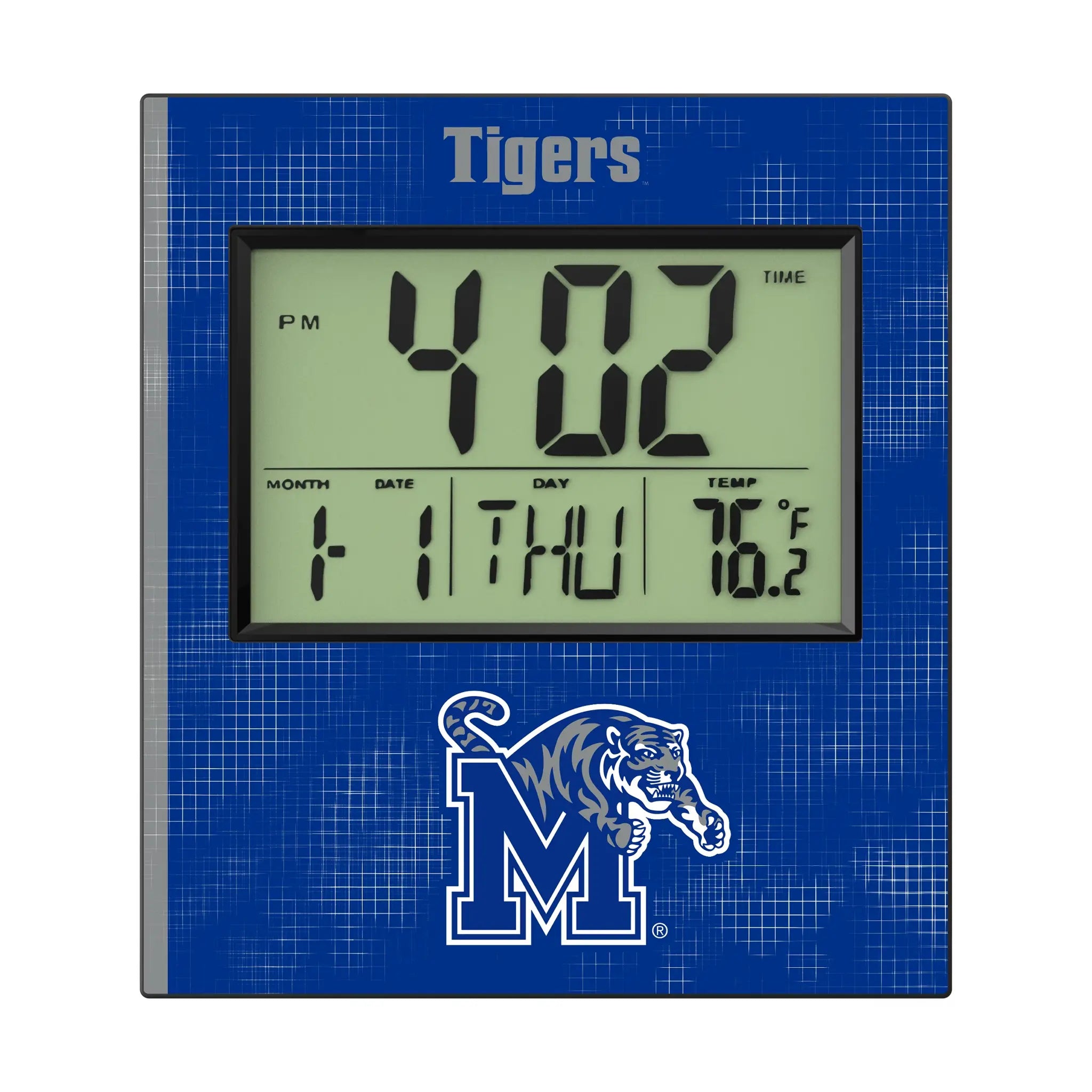 University of Memphis Tigers Hatch Wall Clock