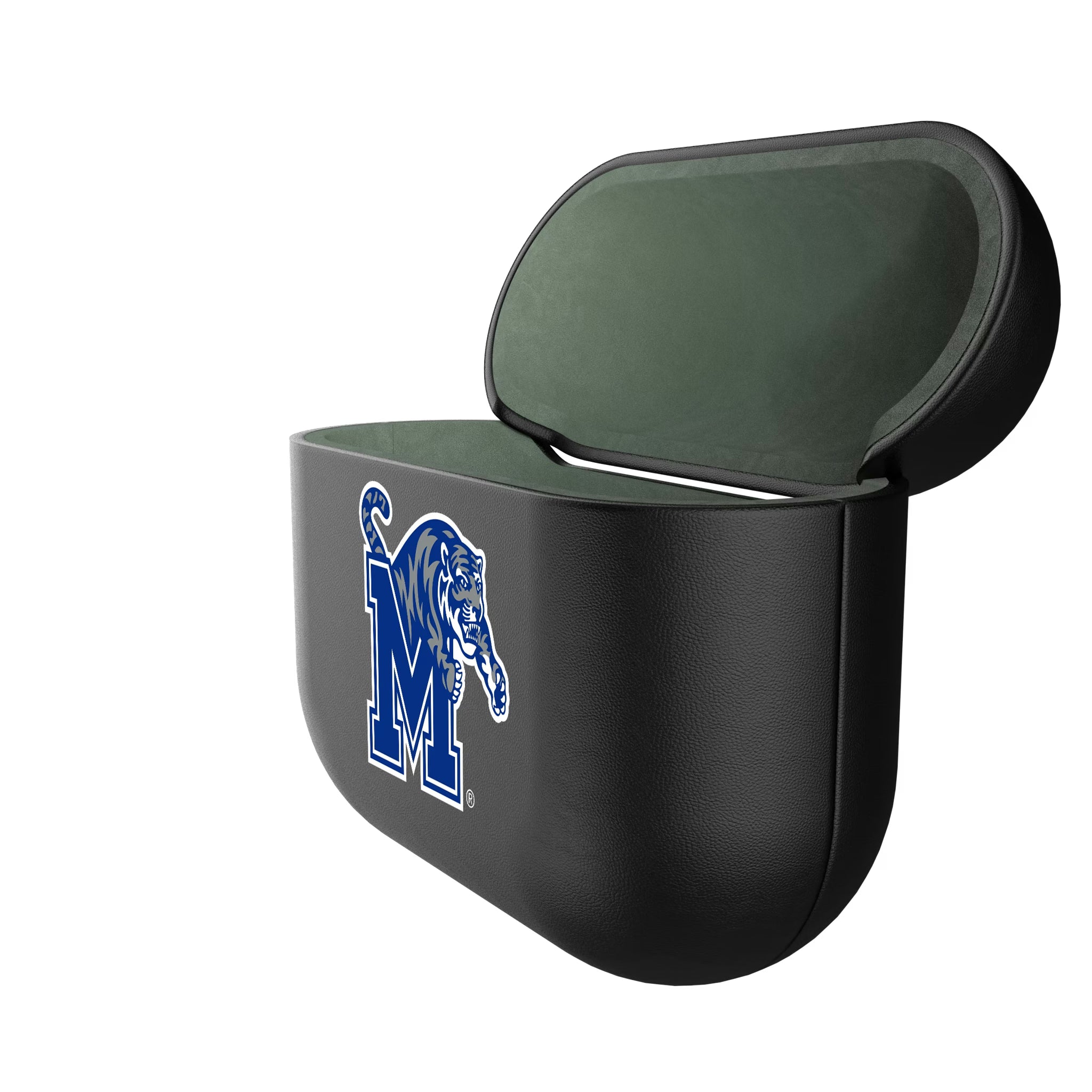 University of Memphis Tigers Insignia AirPods AirPod Case Cover - Isometric View#Device_AirPods 3rd Gen