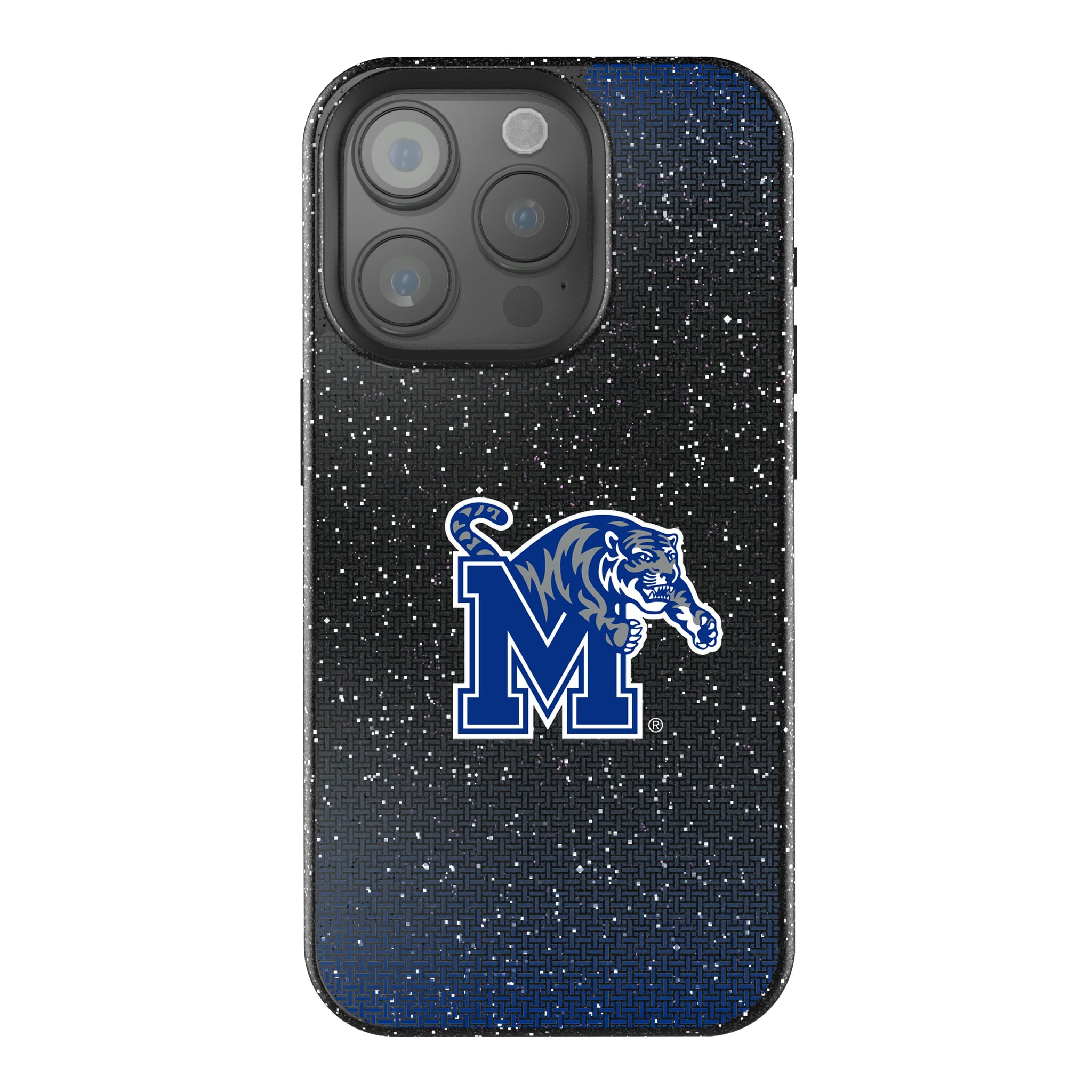 University of Memphis Tigers Linen iPhone Bling Phone Case for Apple iPhone