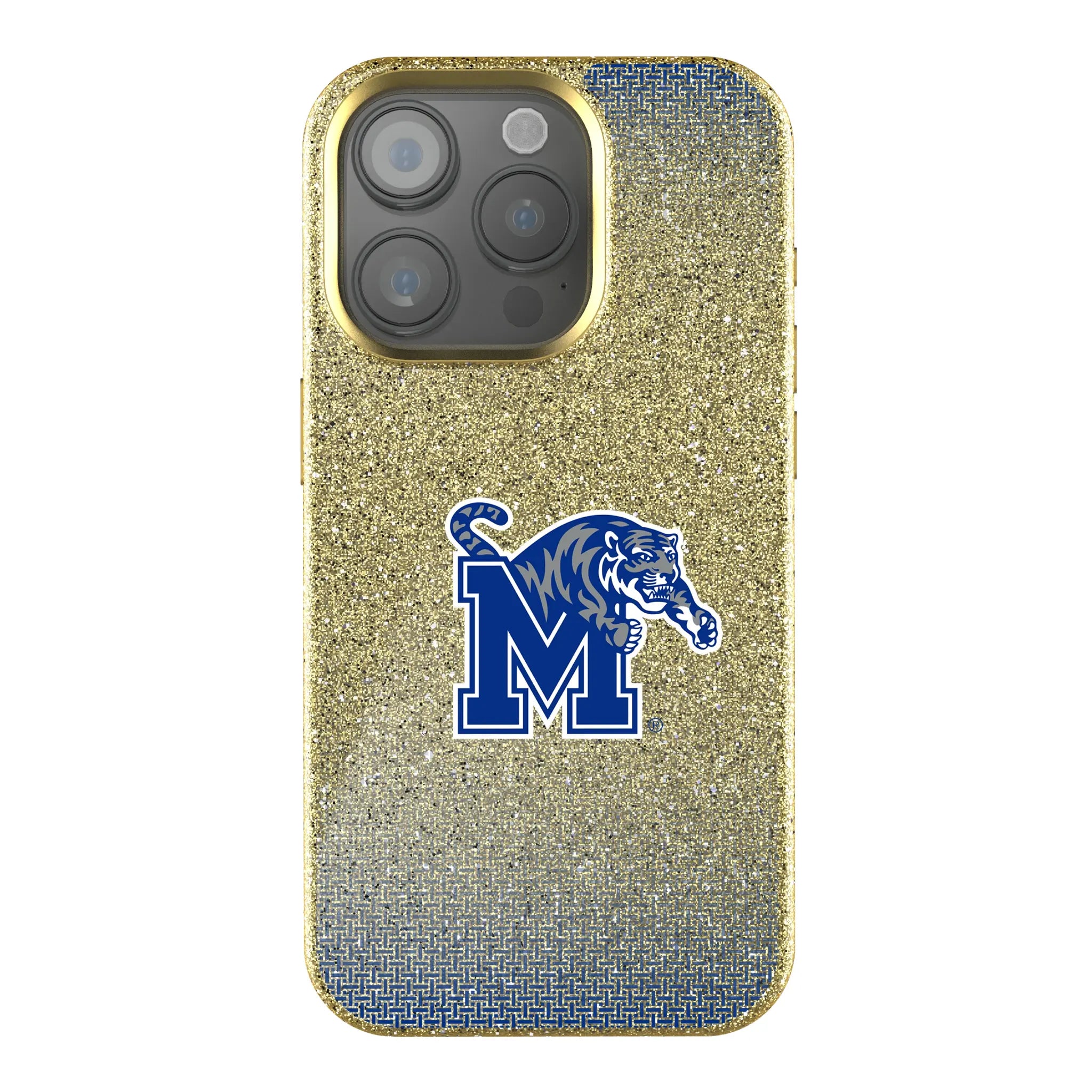 University of Memphis Tigers Linen iPhone Bling Phone Case for Apple iPhone