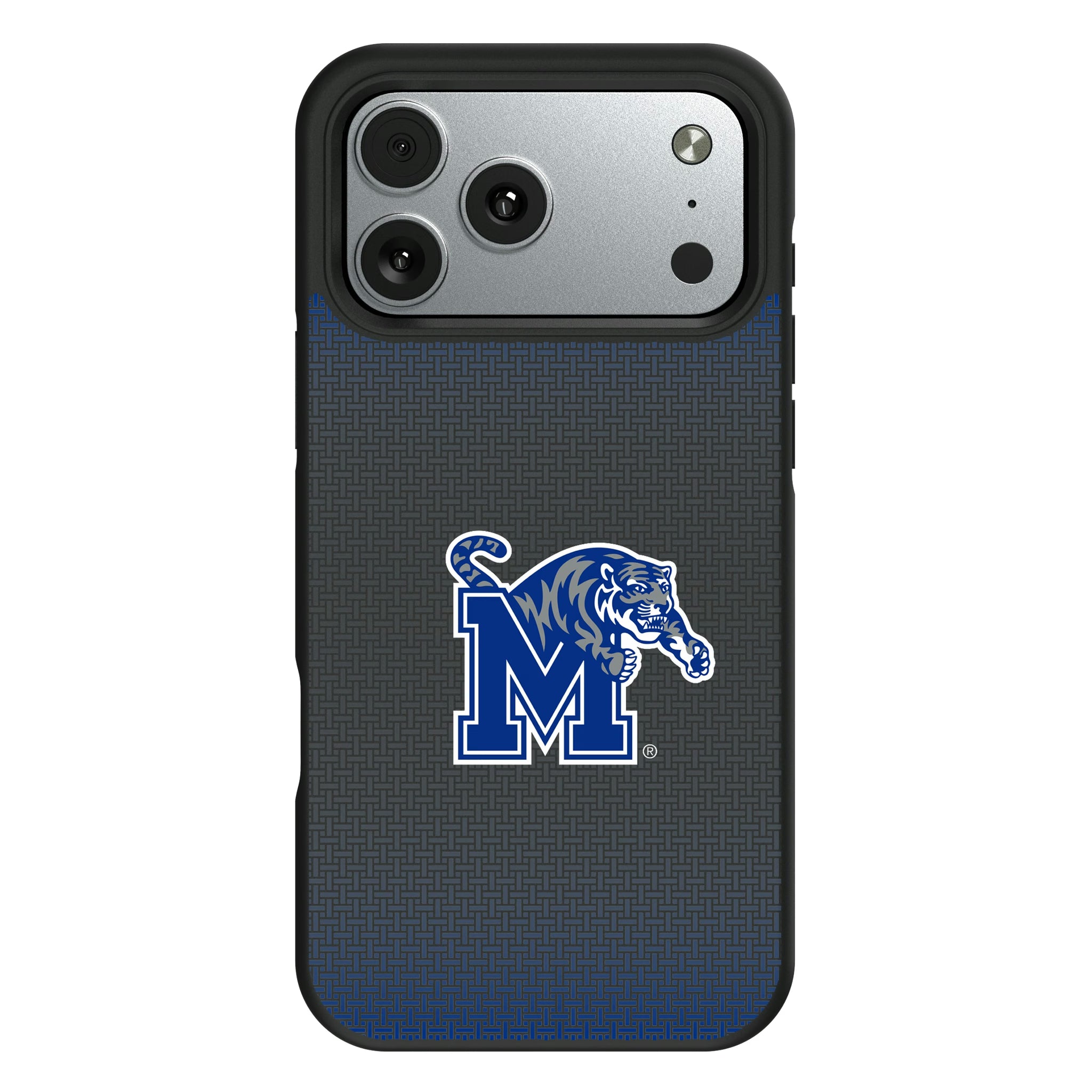 University of Memphis Tigers Linen iPhone Bump Phone Case for Apple iPhone#Device_iPhone 17 Pro Max
