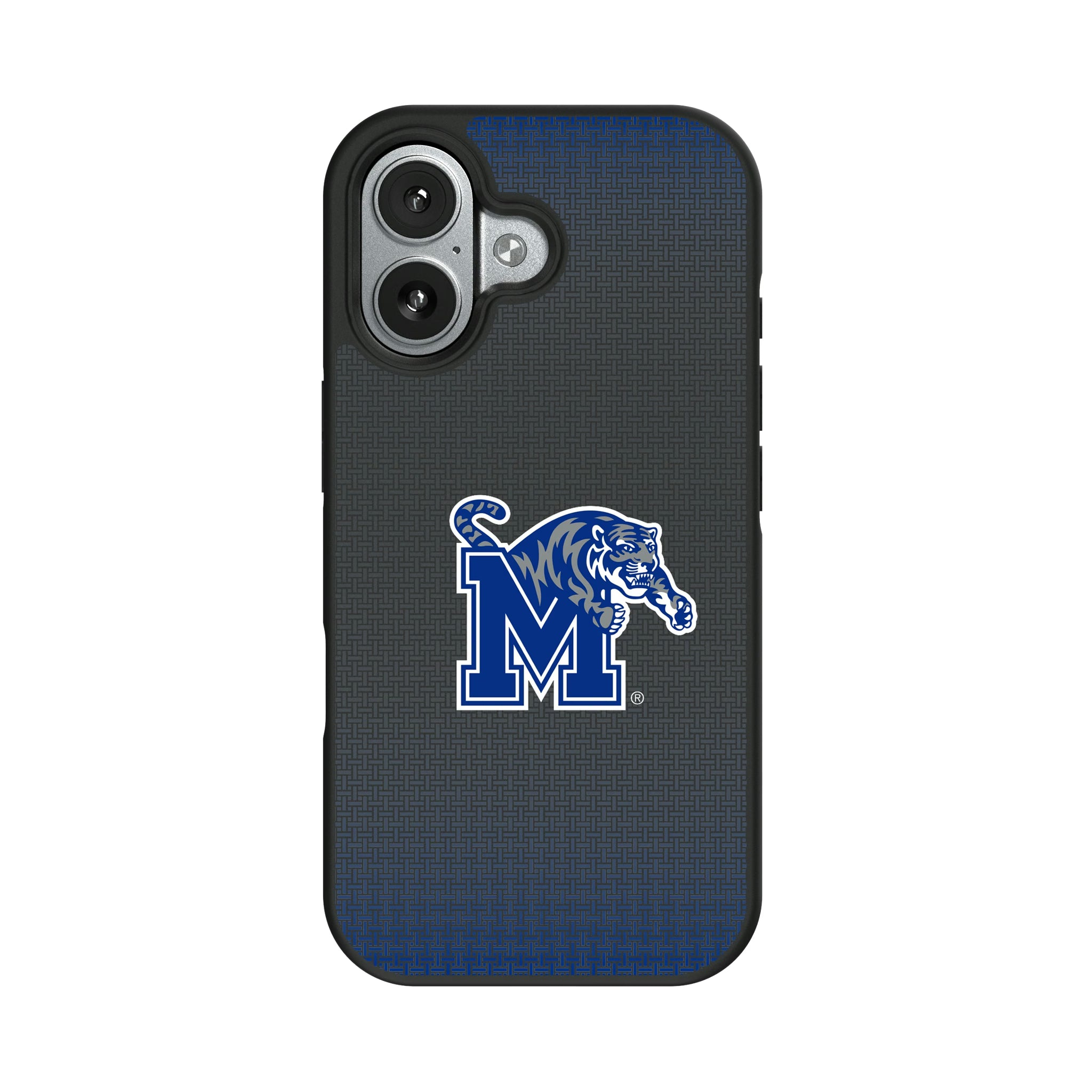 University of Memphis Tigers Linen iPhone Bump Phone Case for Apple iPhone#Device_iPhone 17