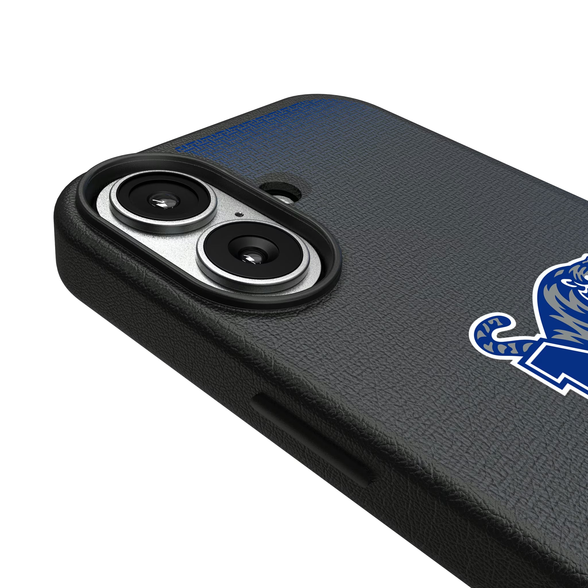 University of Memphis Tigers Linen iPhone MagSafe Compatible Phone Case for Apple iPhone - Detail#Device_iPhone 17