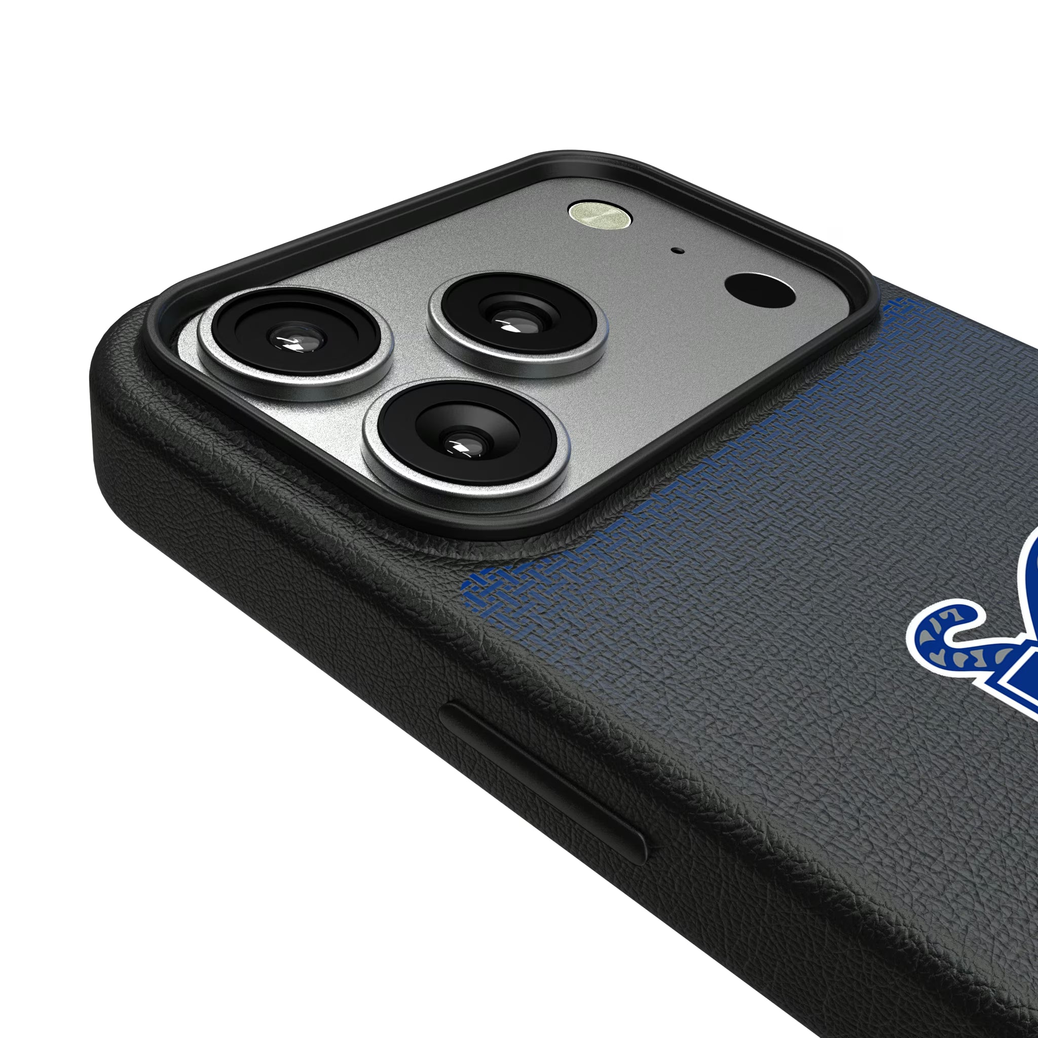 University of Memphis Tigers Linen iPhone MagSafe Compatible Phone Case for Apple iPhone - Detail#Device_iPhone 17 Pro