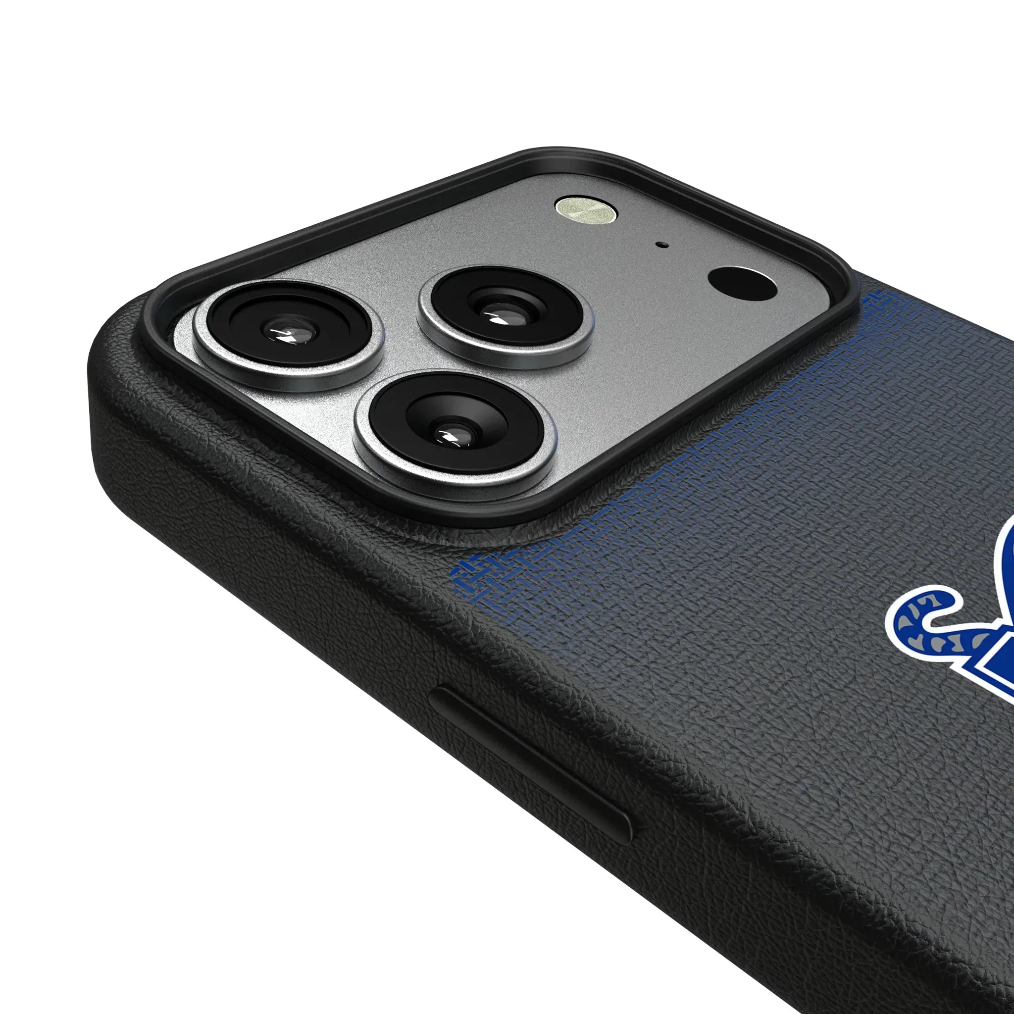 University of Memphis Tigers Linen iPhone MagSafe Compatible Phone Case for Apple iPhone - Detail#Device_iPhone 17 Pro