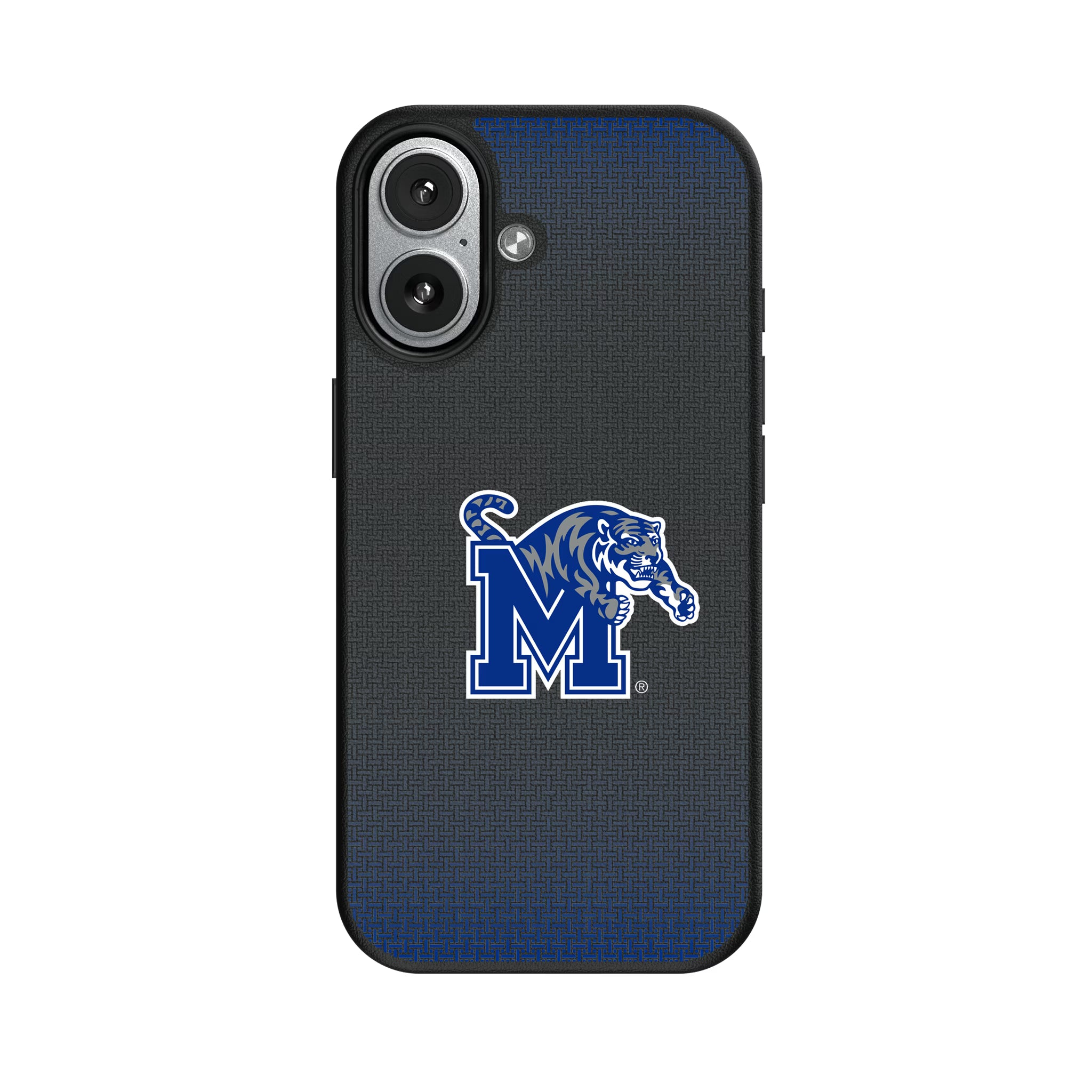 University of Memphis Tigers Linen iPhone MagSafe Compatible Phone Case for Apple iPhone#Device_iPhone 17