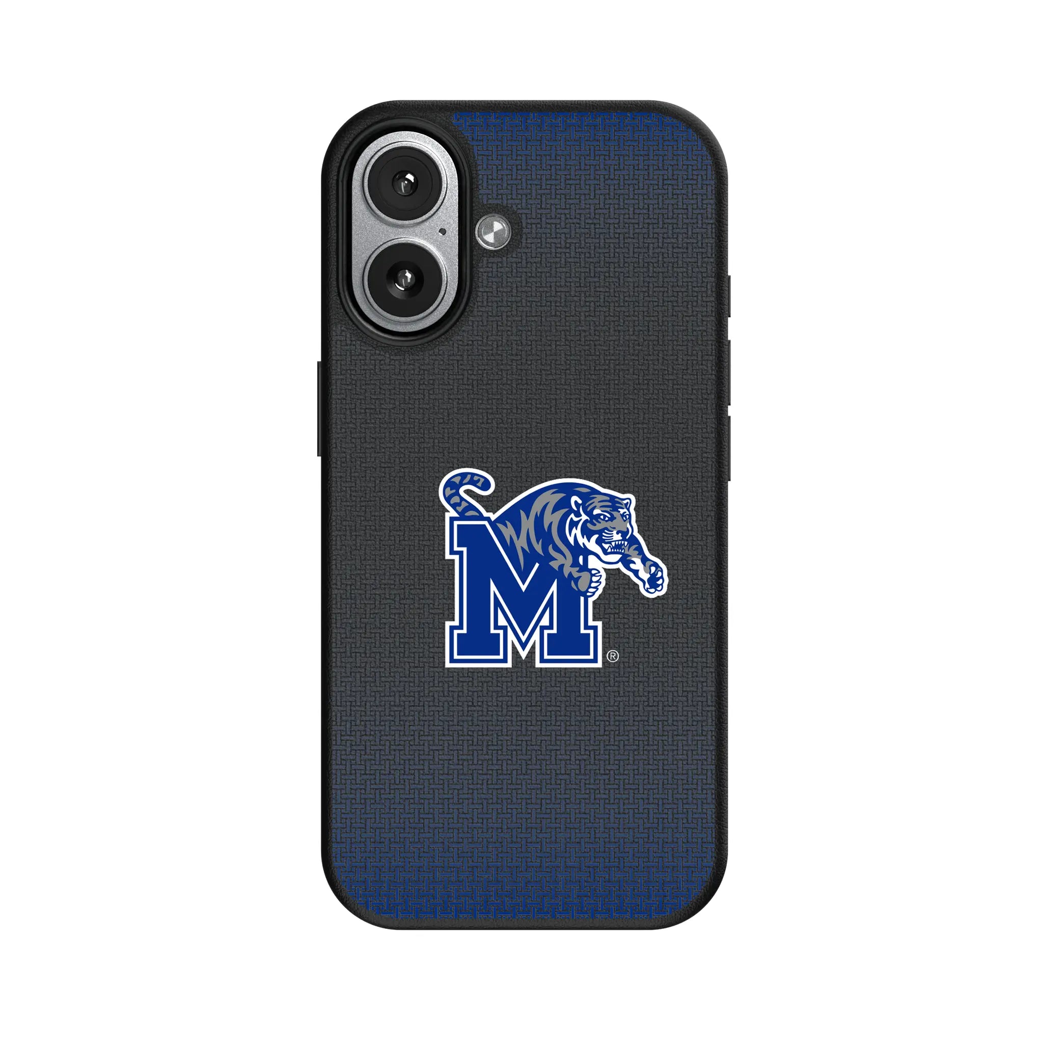 University of Memphis Tigers Linen iPhone MagSafe Compatible Phone Case for Apple iPhone#Device_iPhone 17