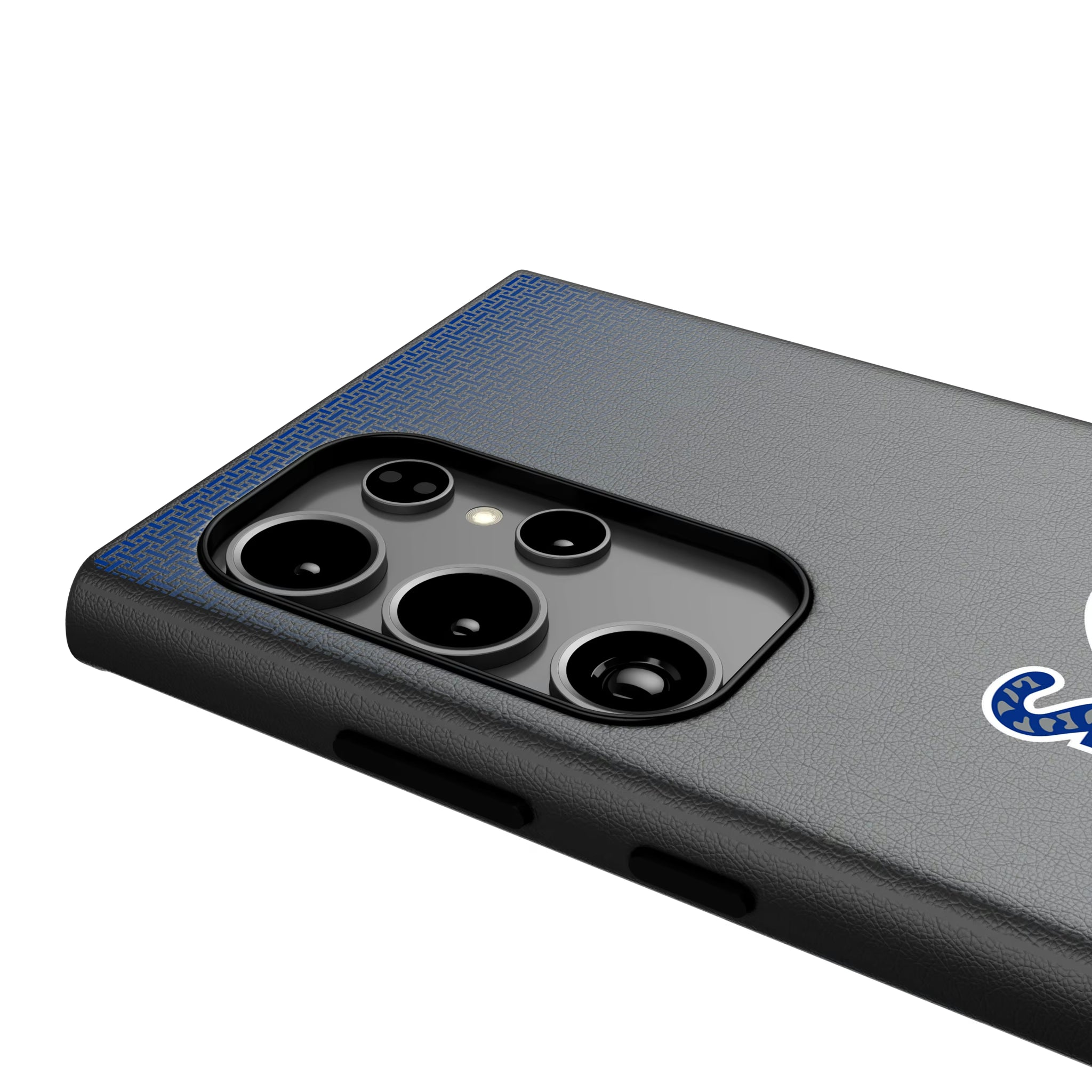 University of Memphis Tigers Linen Galaxy MagSafe Compatible Phone Case for Samsung Galaxy - Detail