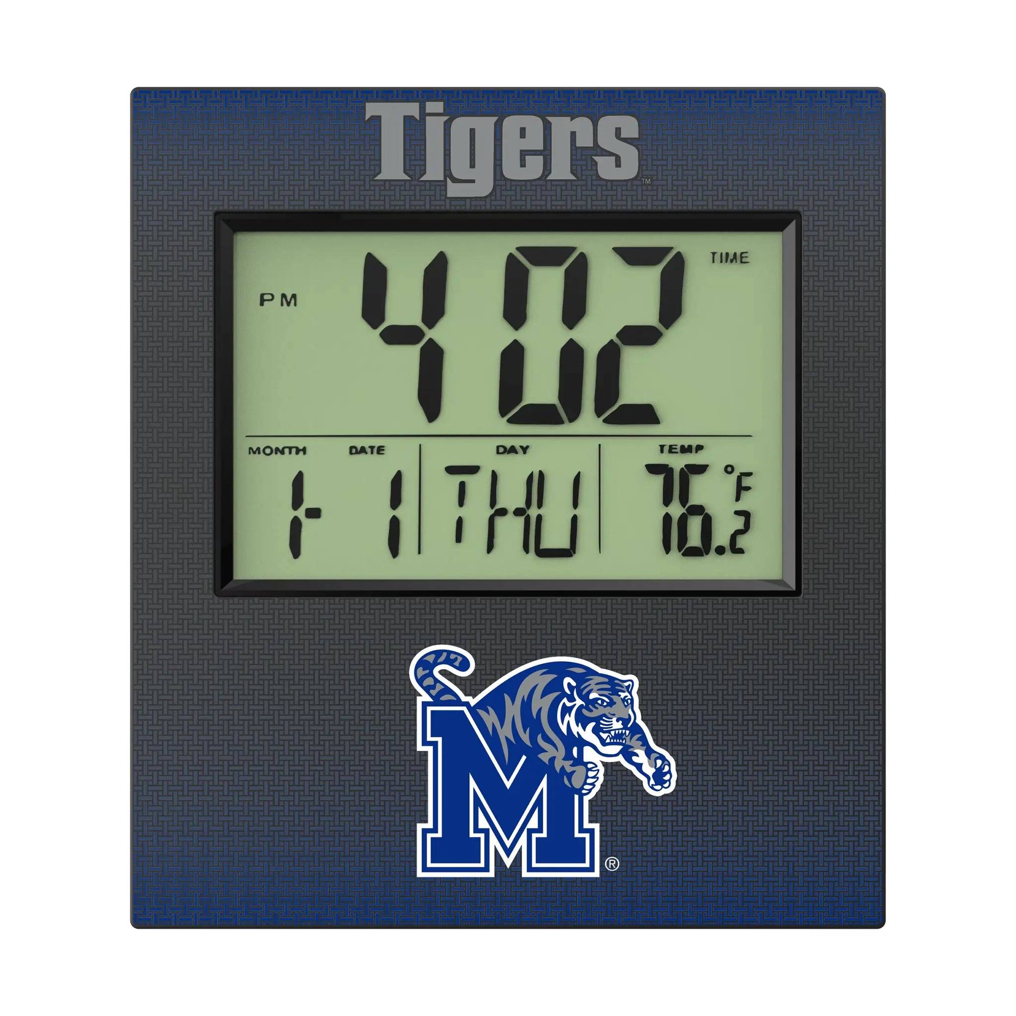 University of Memphis Tigers Linen Wall Clock