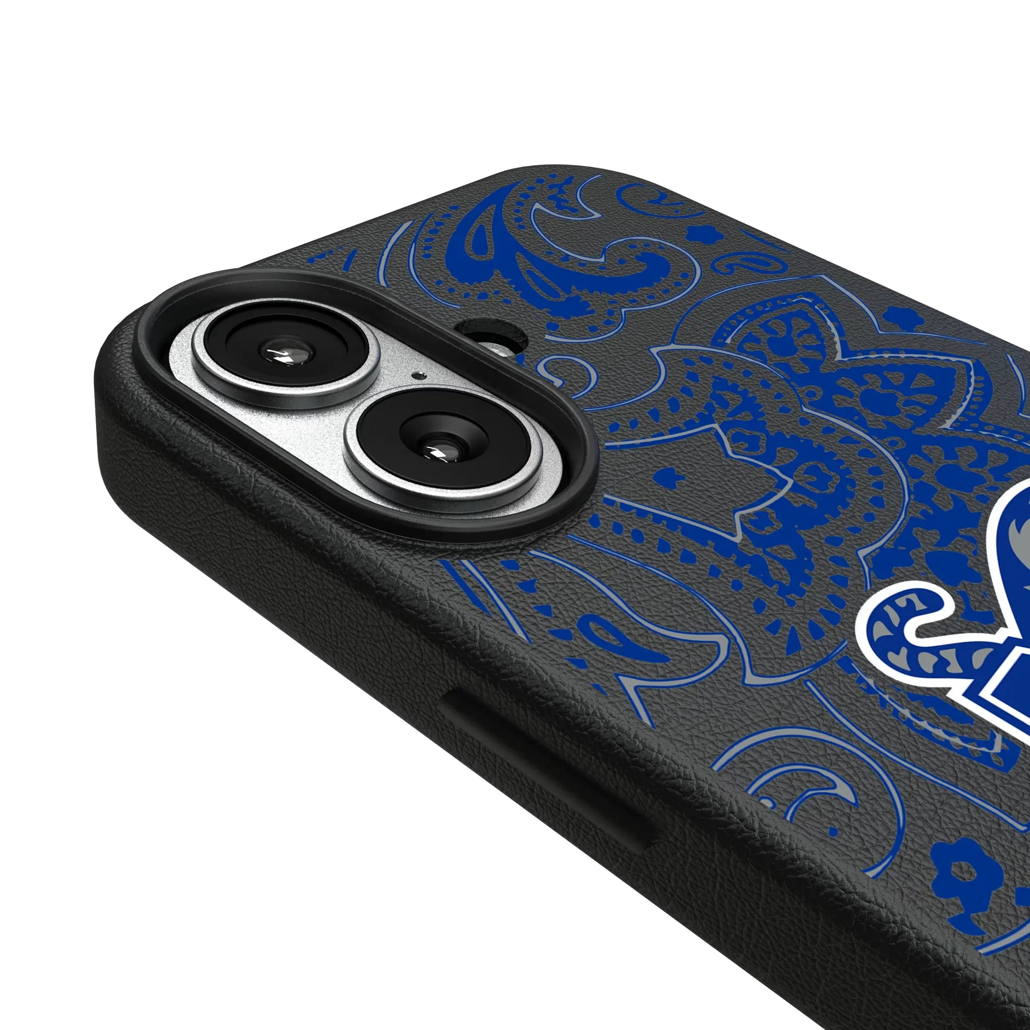 University of Memphis Tigers Paisley iPhone MagSafe Compatible Phone Case for Apple iPhone - Detail#Device_iPhone 17