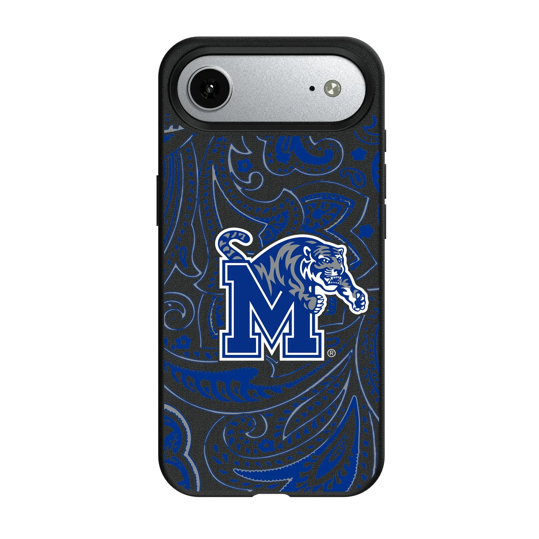 University of Memphis Tigers Paisley iPhone MagSafe Compatible Phone Case for Apple iPhone#Device_iPhone Air