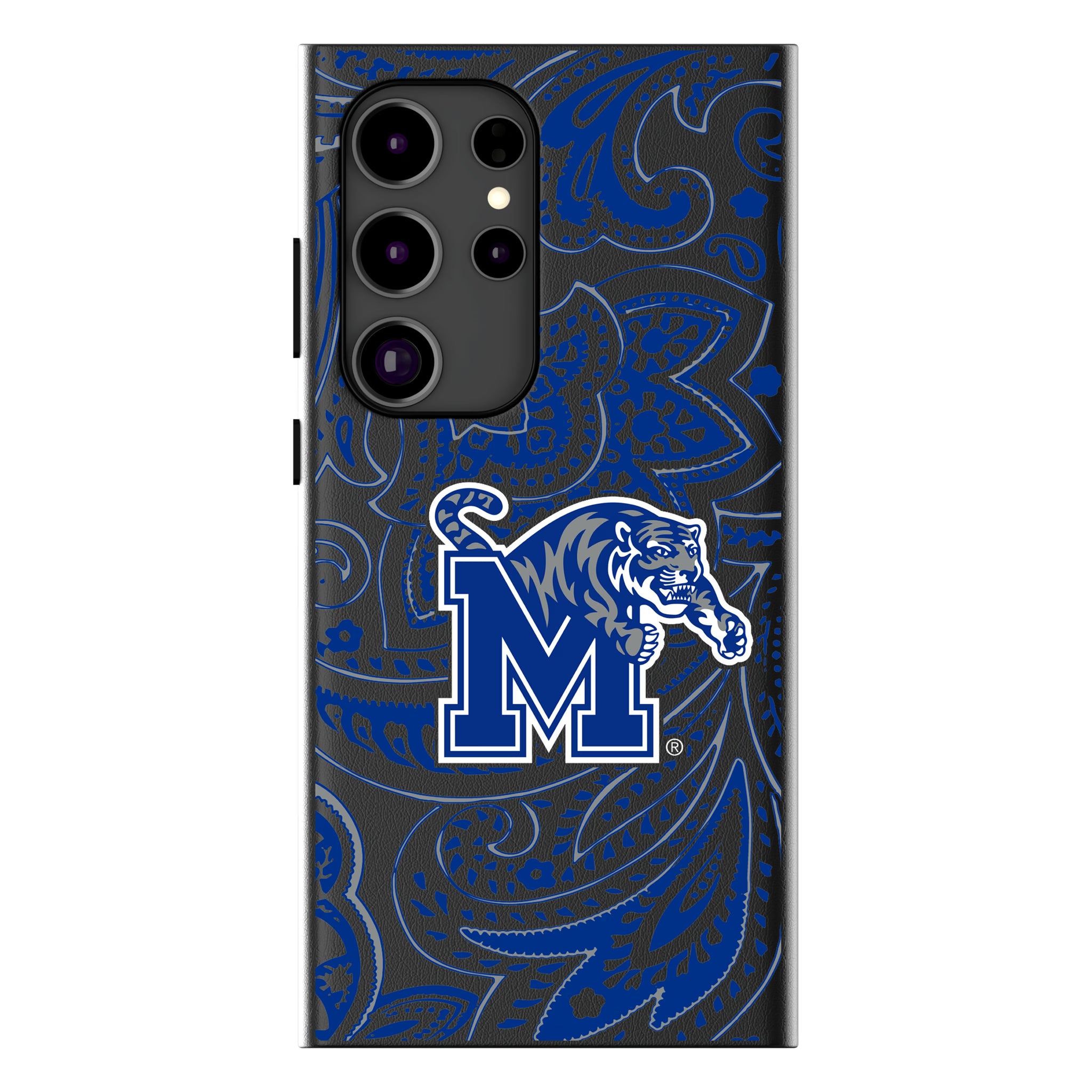 University of Memphis Tigers Paisley Galaxy MagSafe Compatible Phone Case for Samsung Galaxy