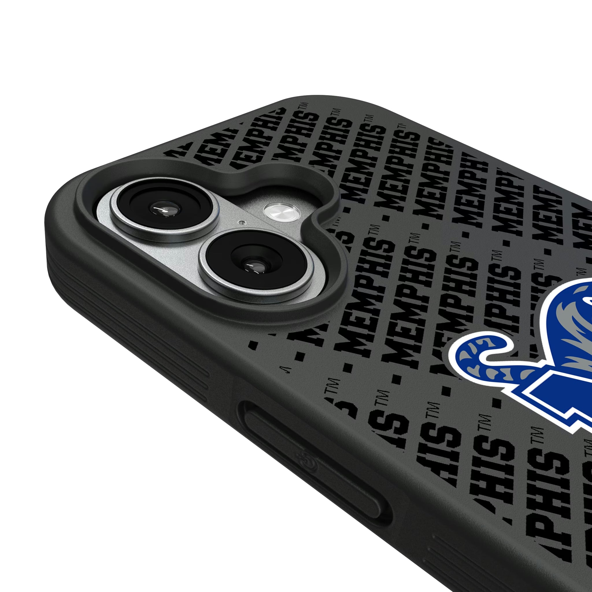 University of Memphis Tigers Personalized EndZone Plus iPhone Bump Phone Case for Apple iPhone - Detail#Device_iPhone 17
