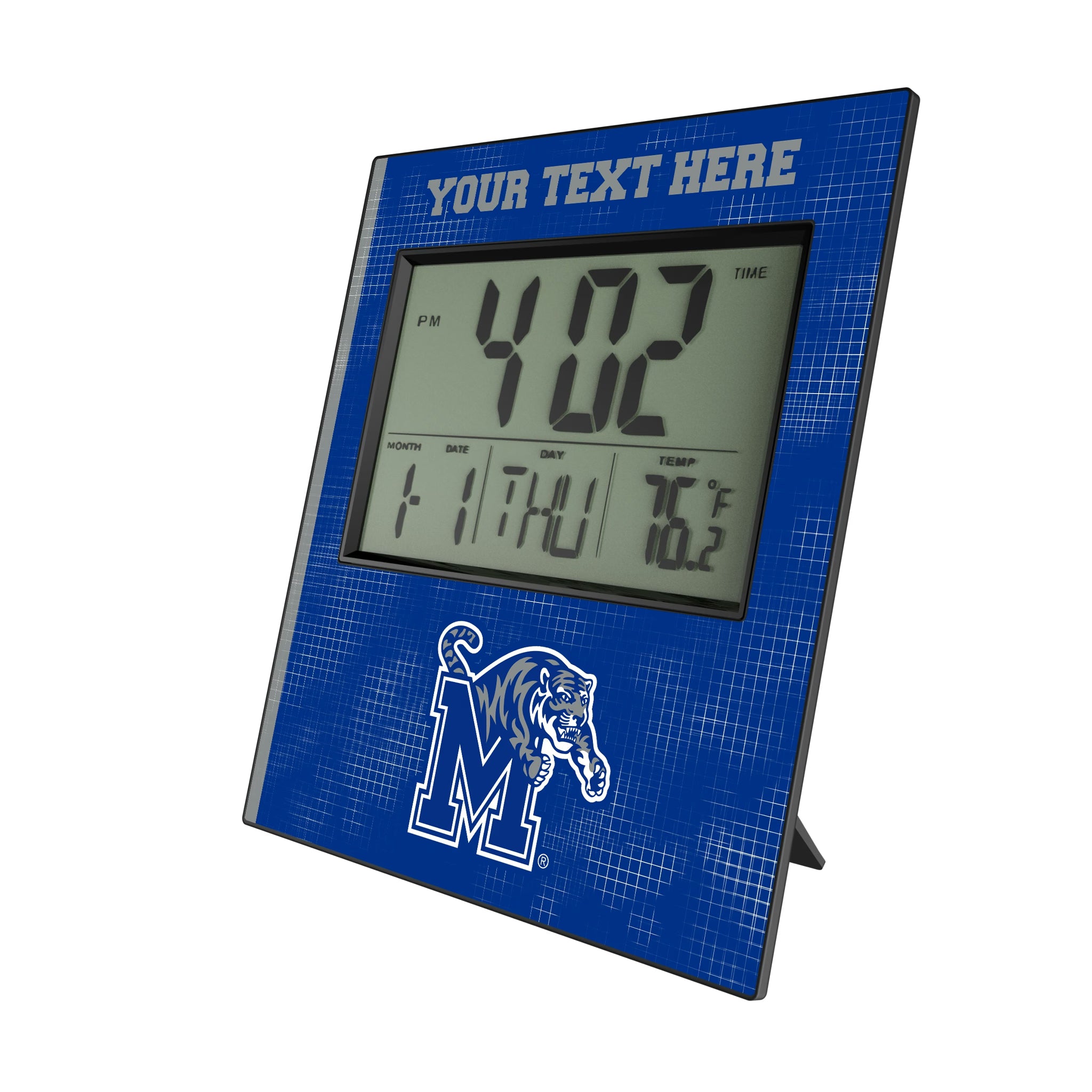 University of Memphis Tigers Personalized Hatch Wall Clock