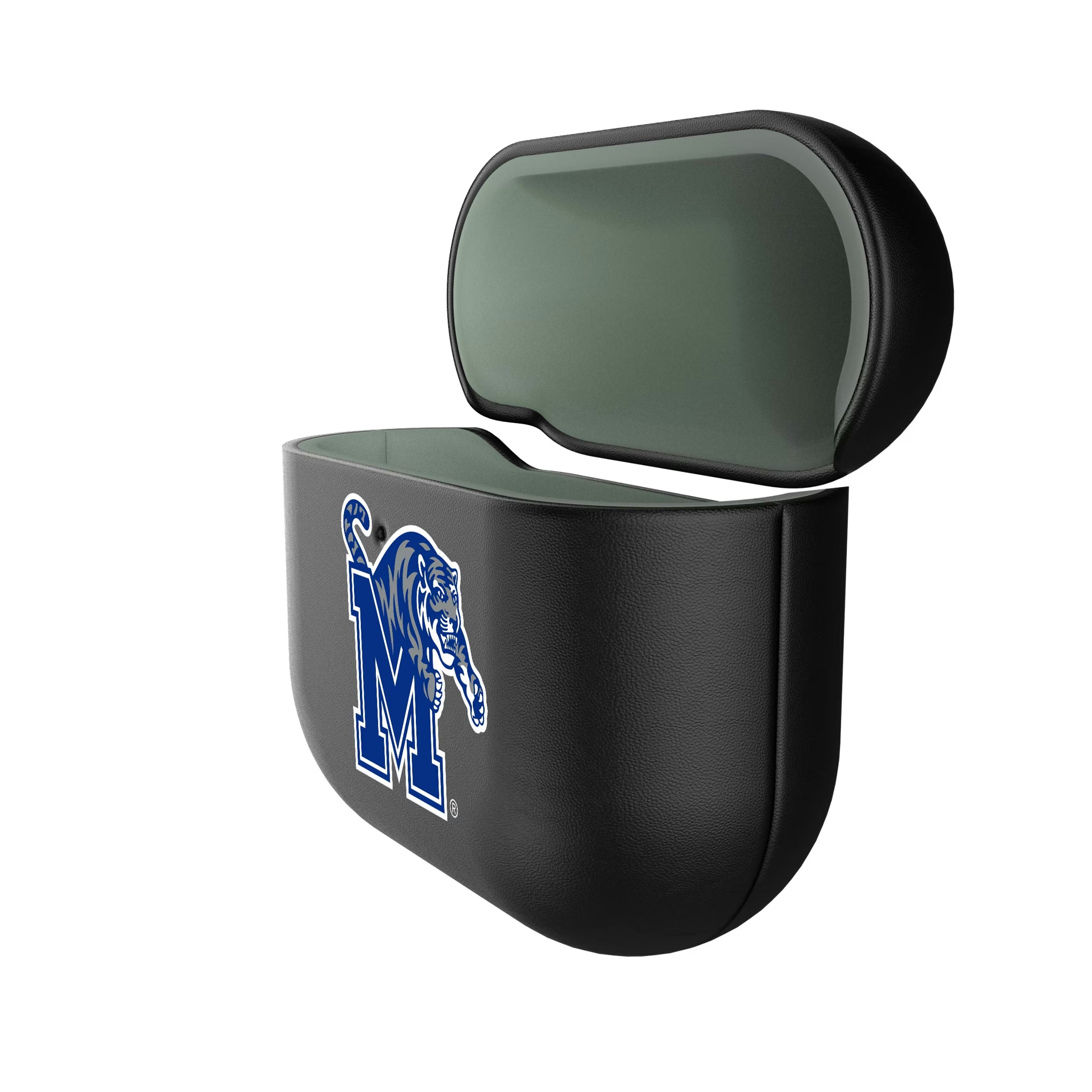 University of Memphis Tigers Personalized Insignia AirPods AirPod Case Cover - Isometric View#Device_AirPods 4