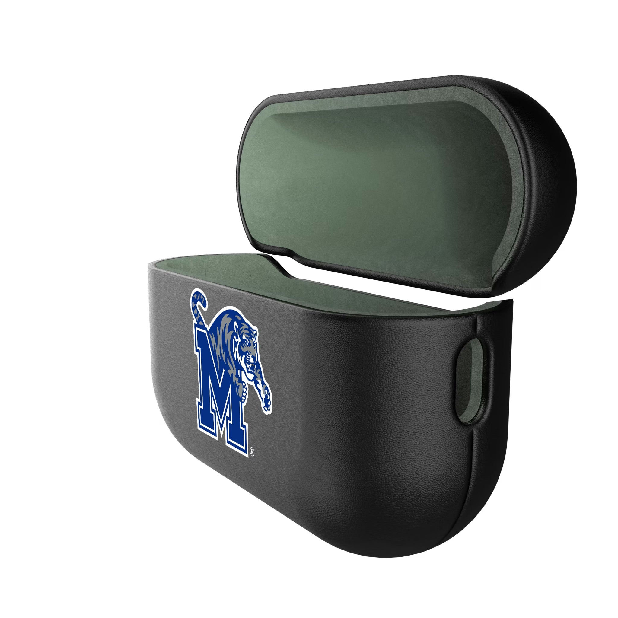 University of Memphis Tigers Personalized Insignia AirPods AirPod Case Cover - Isometric View#Device_AirPods Pro 2nd Gen