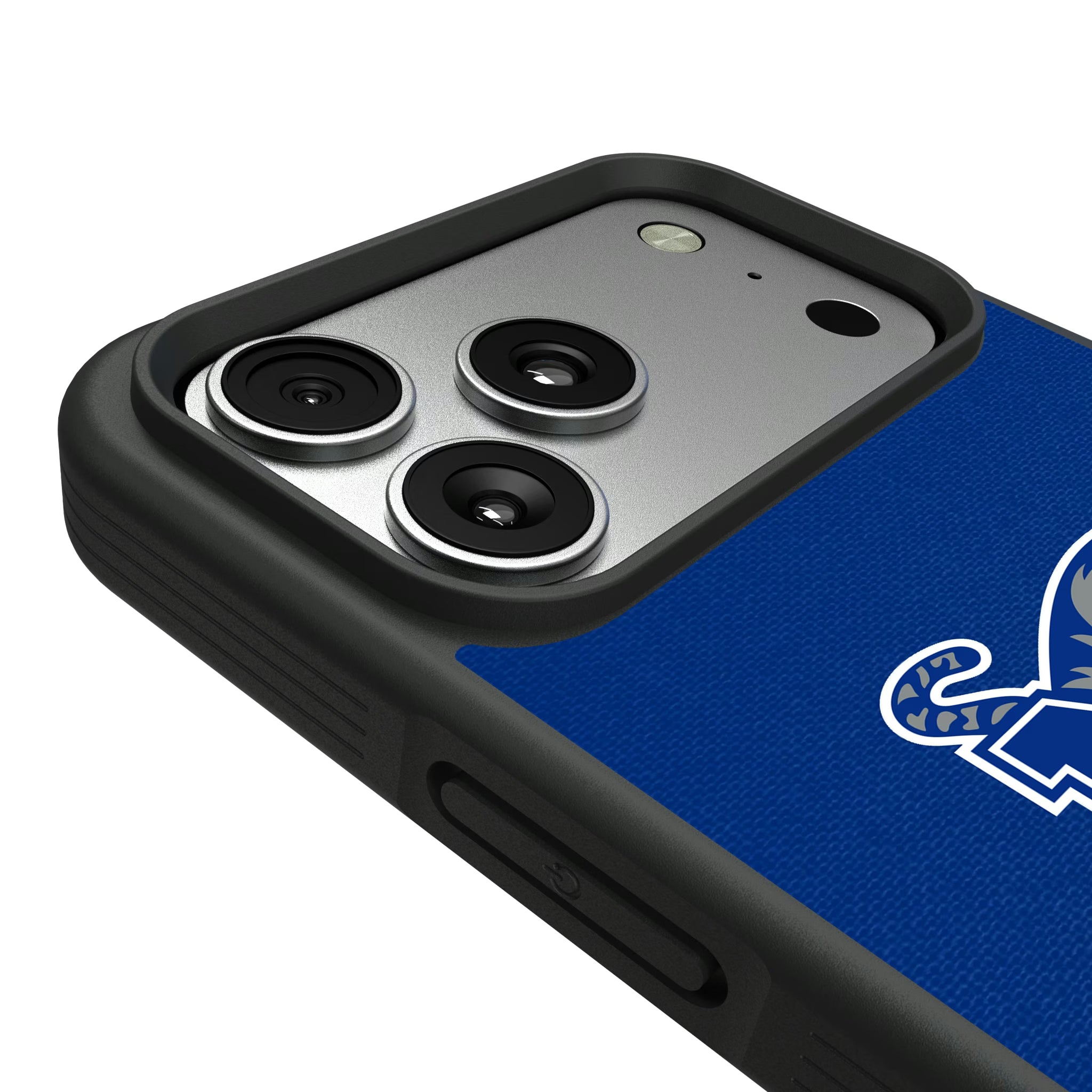 University of Memphis Tigers Personalized Stripe iPhone Bump Phone Case for Apple iPhone - Detail#Device_iPhone 17 Pro Max