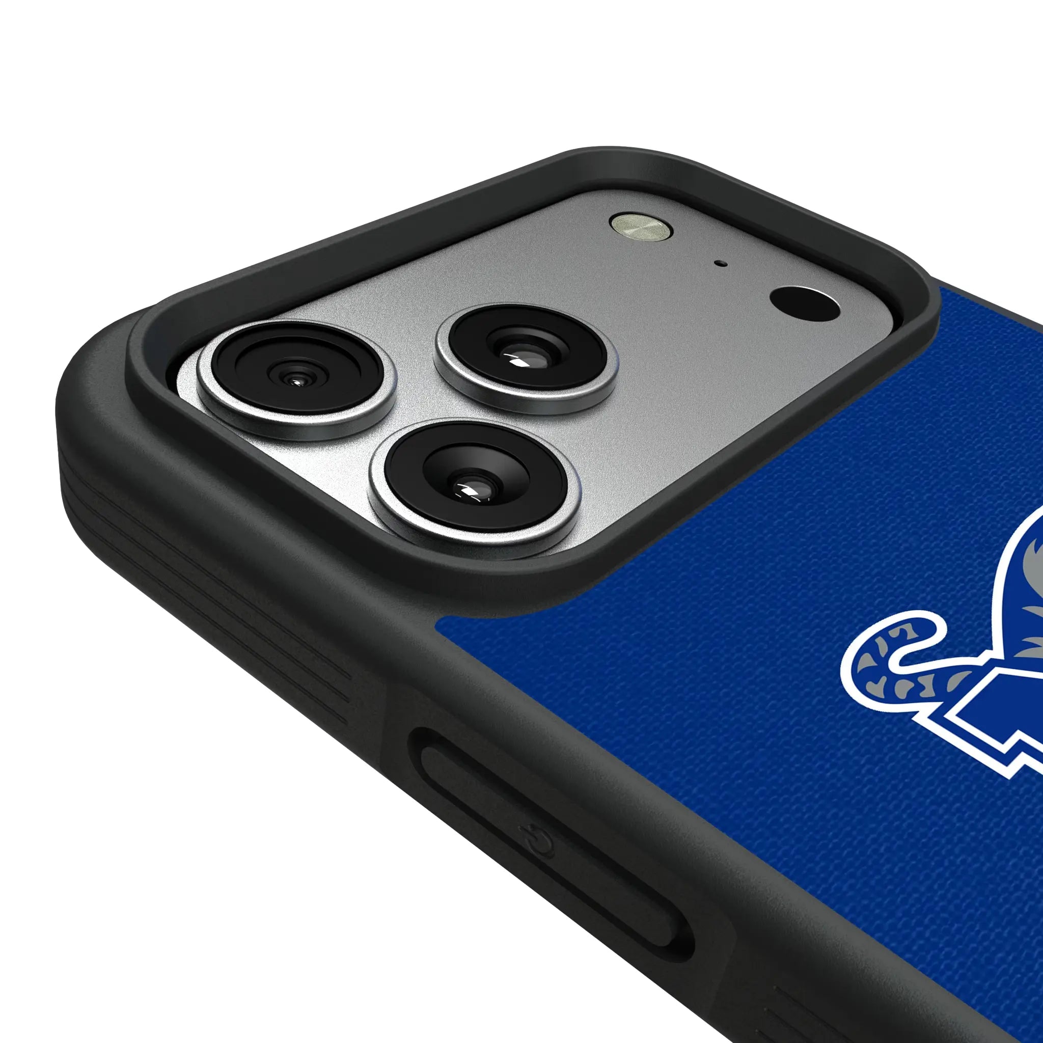 University of Memphis Tigers Personalized Stripe iPhone Bump Phone Case for Apple iPhone - Detail#Device_iPhone 17 Pro Max