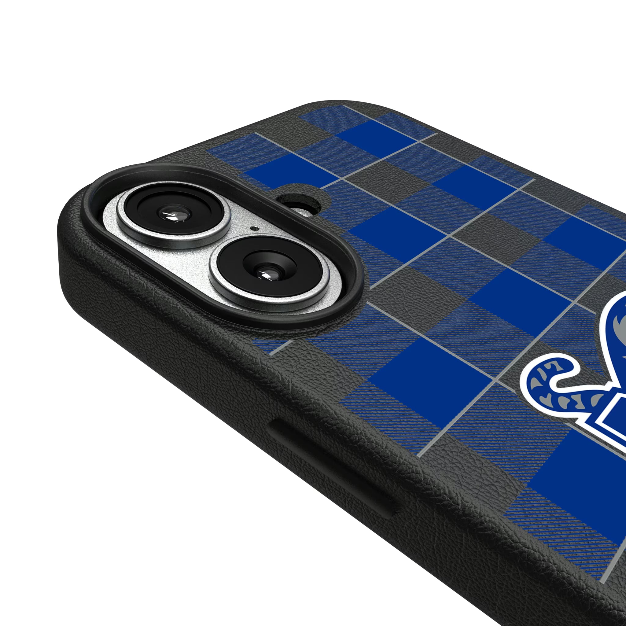 University of Memphis Tigers Plaid iPhone MagSafe Compatible Phone Case for Apple iPhone - Detail#Device_iPhone 17
