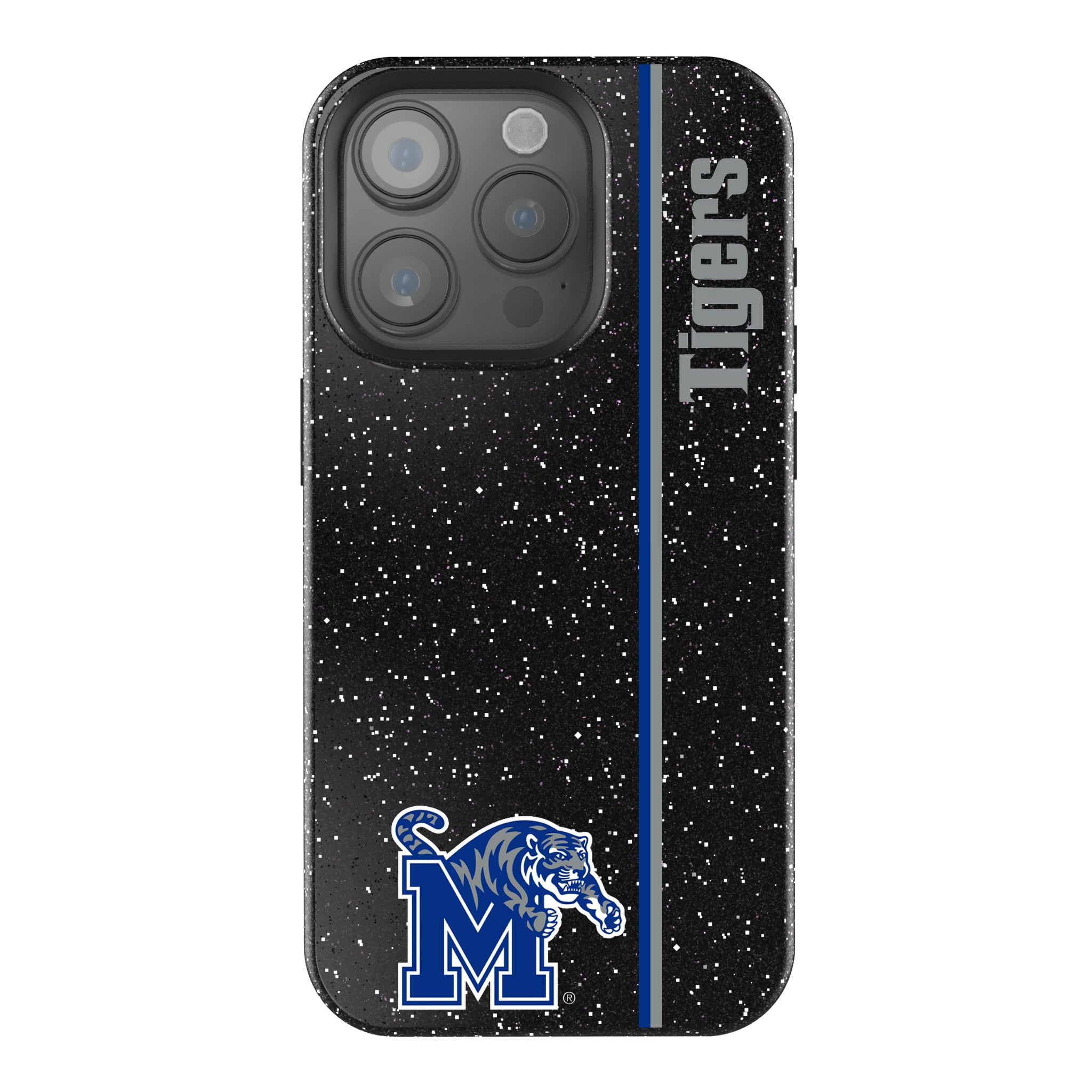 University of Memphis Tigers Sidebar iPhone Bling Phone Case for Apple iPhone