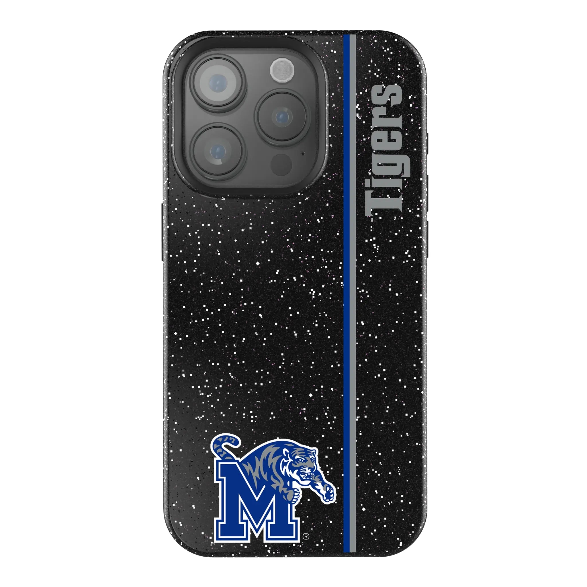 University of Memphis Tigers Sidebar iPhone Bling Phone Case for Apple iPhone