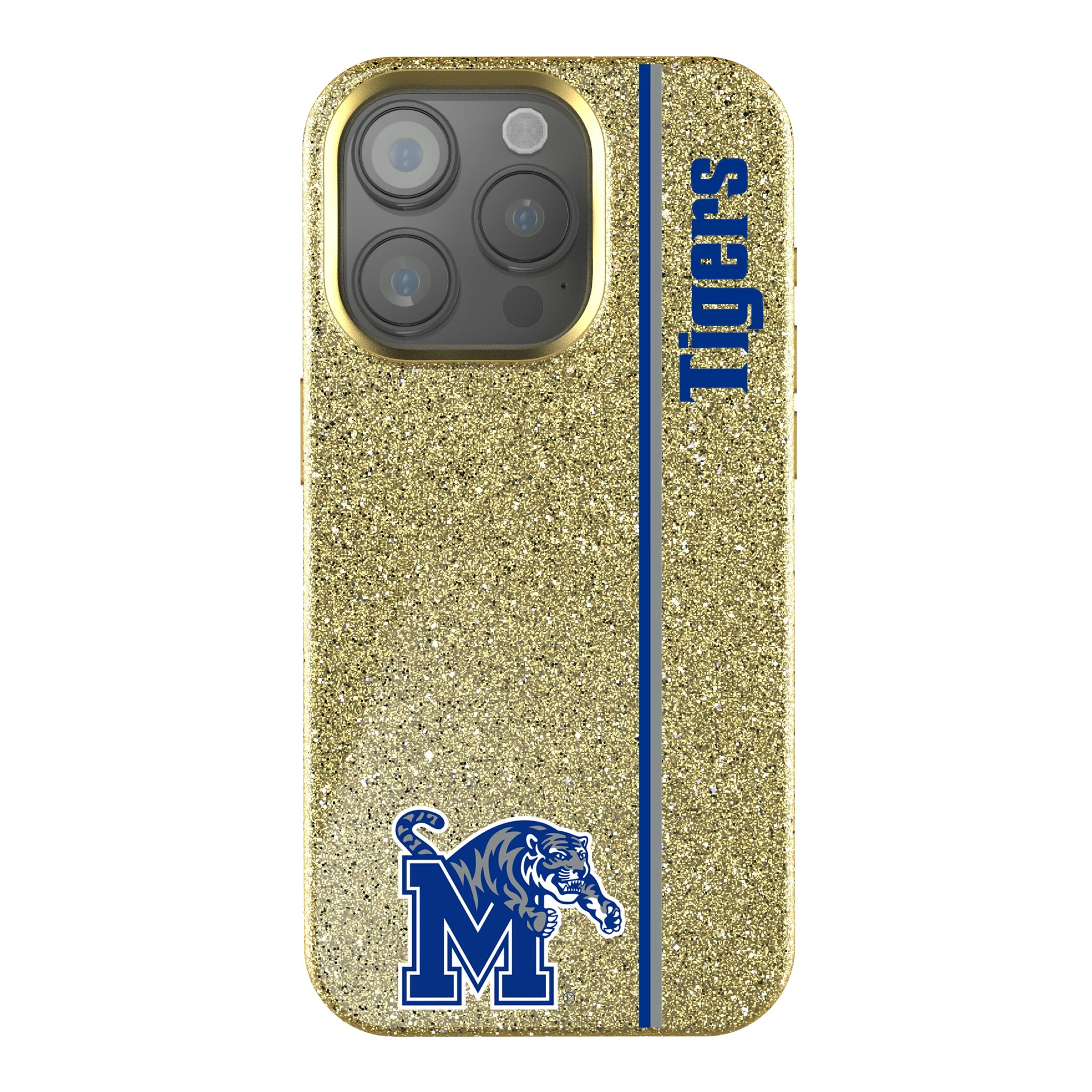 University of Memphis Tigers Sidebar iPhone Bling Phone Case for Apple iPhone