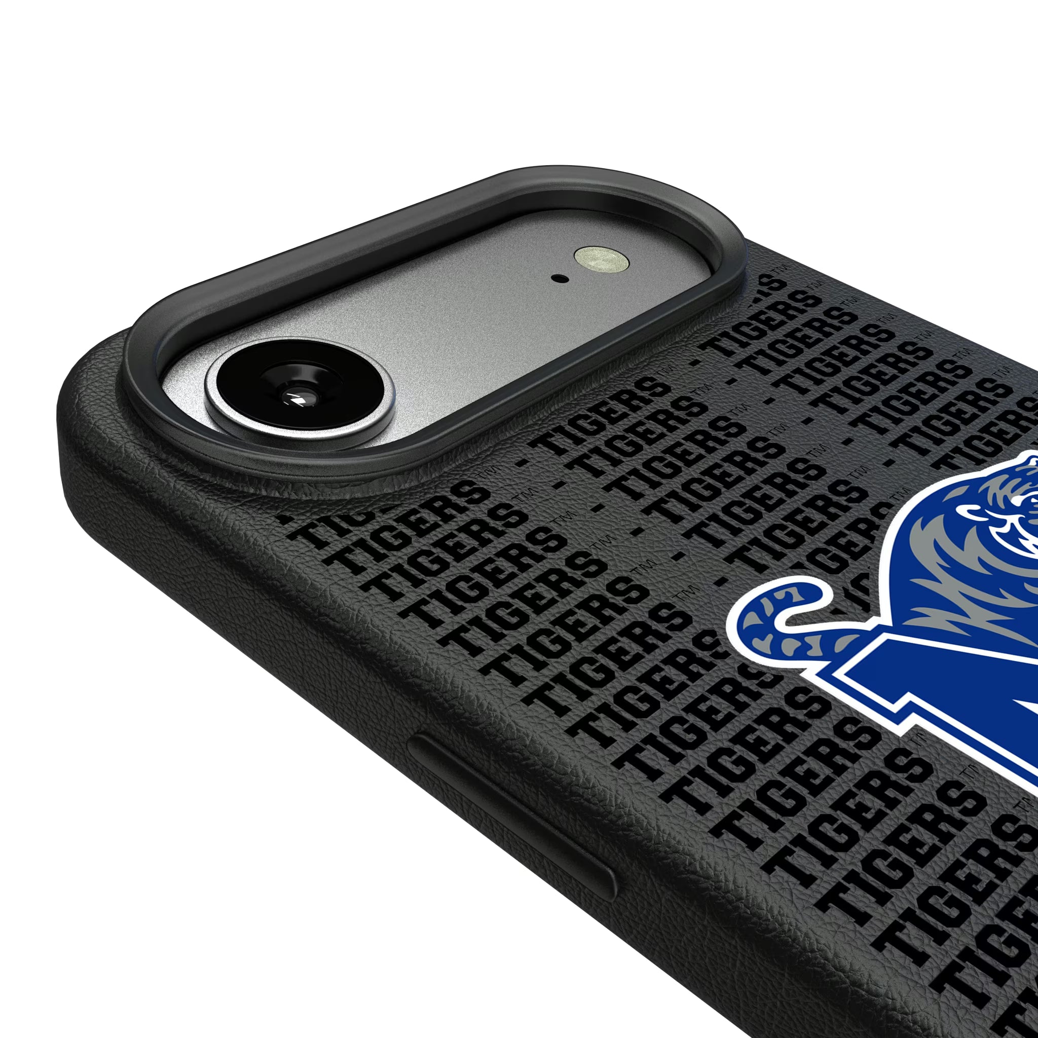 University of Memphis Tigers Text Backdrop iPhone MagSafe Compatible Phone Case for Apple iPhone - Detail#Device_iPhone Air