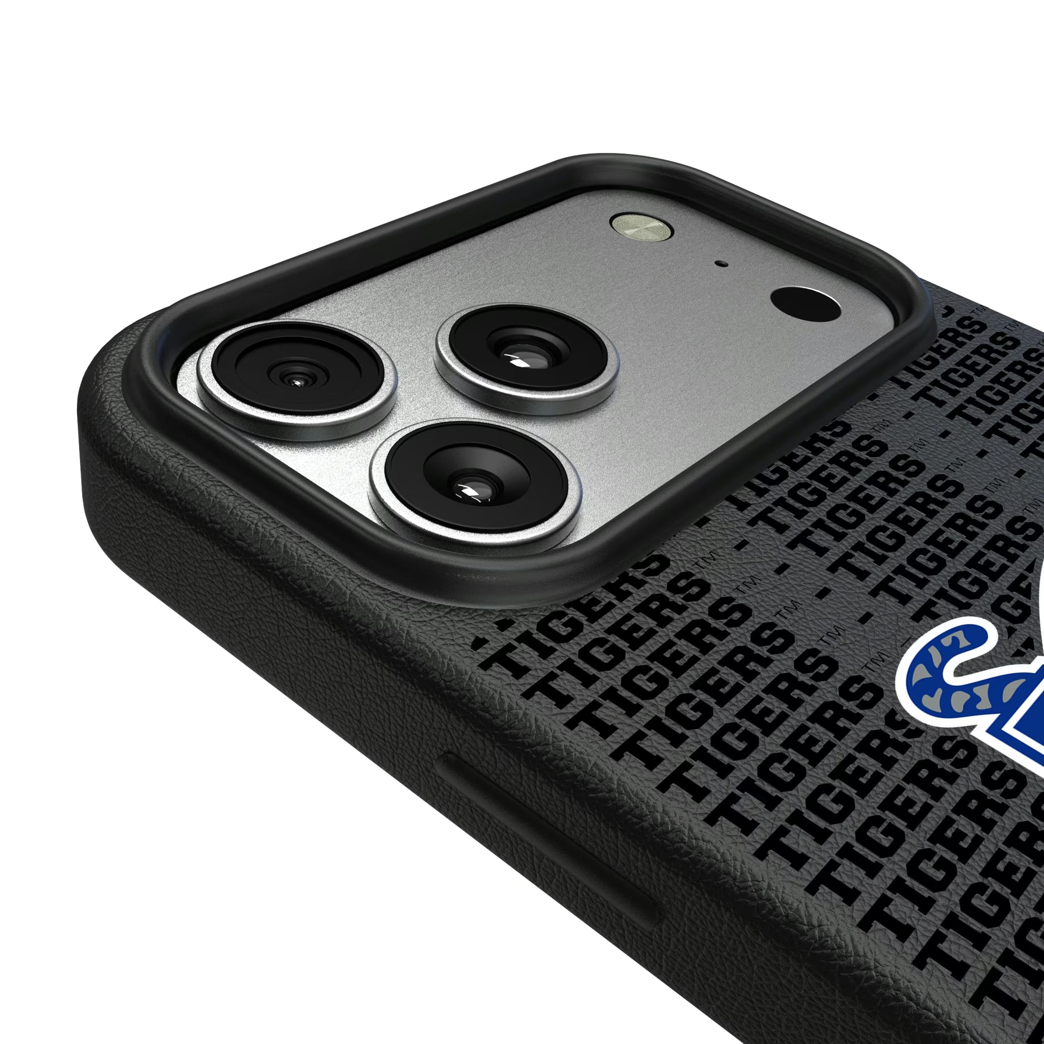 University of Memphis Tigers Text Backdrop iPhone MagSafe Compatible Phone Case for Apple iPhone - Detail#Device_iPhone 17 Pro Max