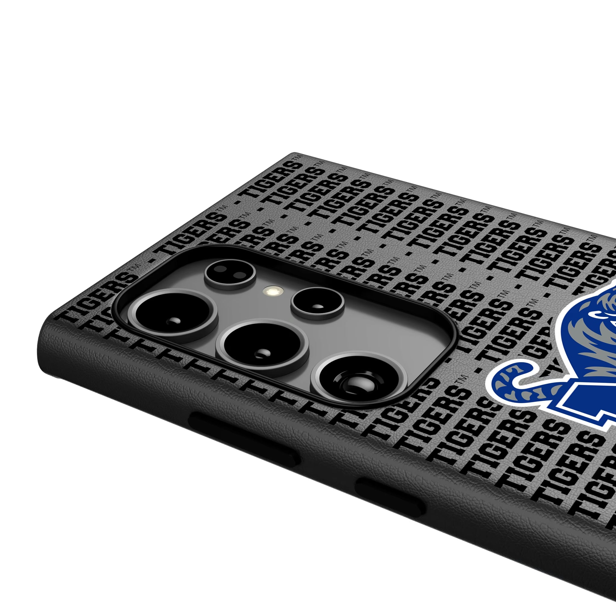 University of Memphis Tigers Text Backdrop Galaxy MagSafe Compatible Phone Case for Samsung Galaxy - Detail