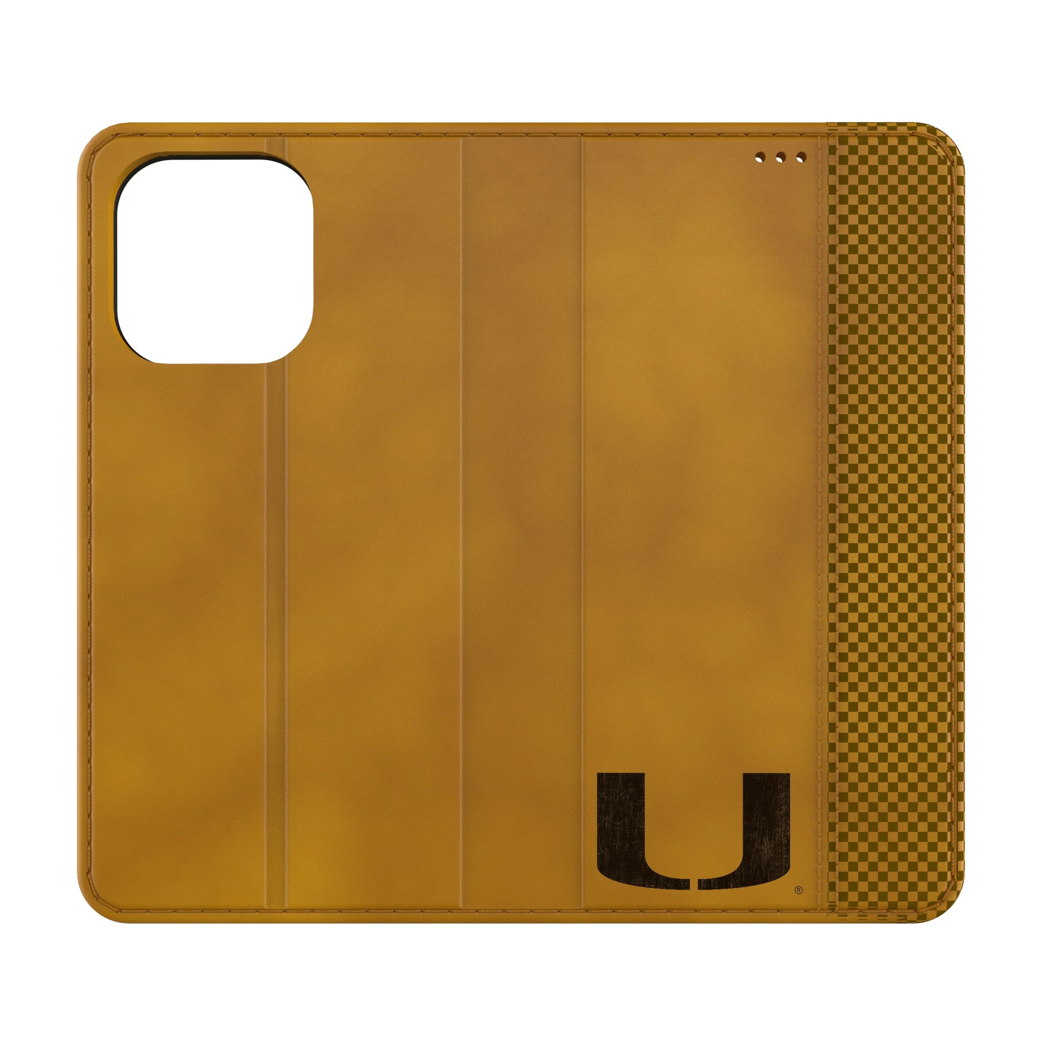 University of Miami Hurricanes Burn iPhone Folio Phone Case for Apple iPhone