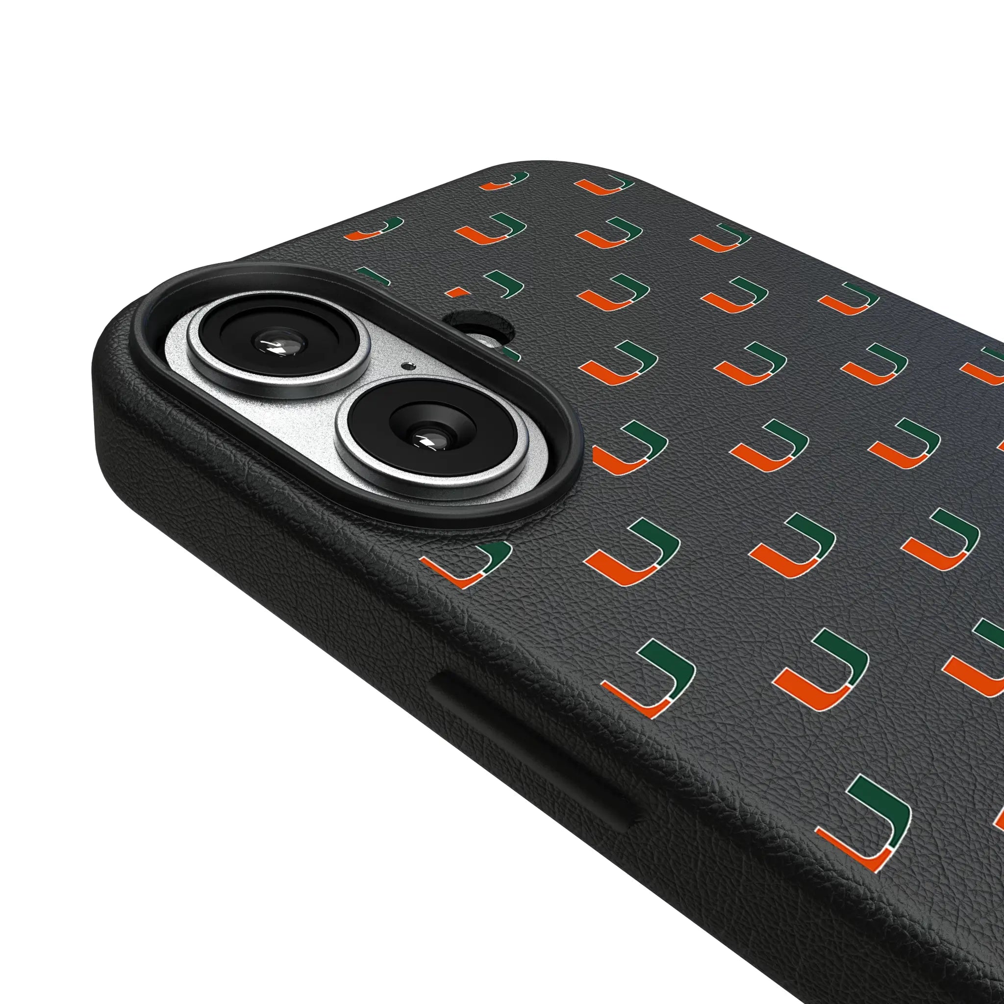 University of Miami Hurricanes Fashion Pattern iPhone MagSafe Compatible Phone Case for Apple iPhone - Detail#Device_iPhone 17