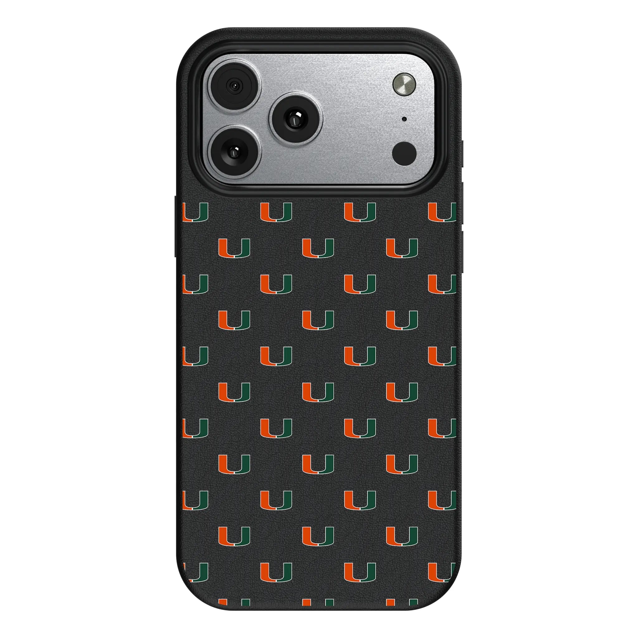 University of Miami Hurricanes Fashion Pattern iPhone MagSafe Compatible Phone Case for Apple iPhone#Device_iPhone 17 Pro Max