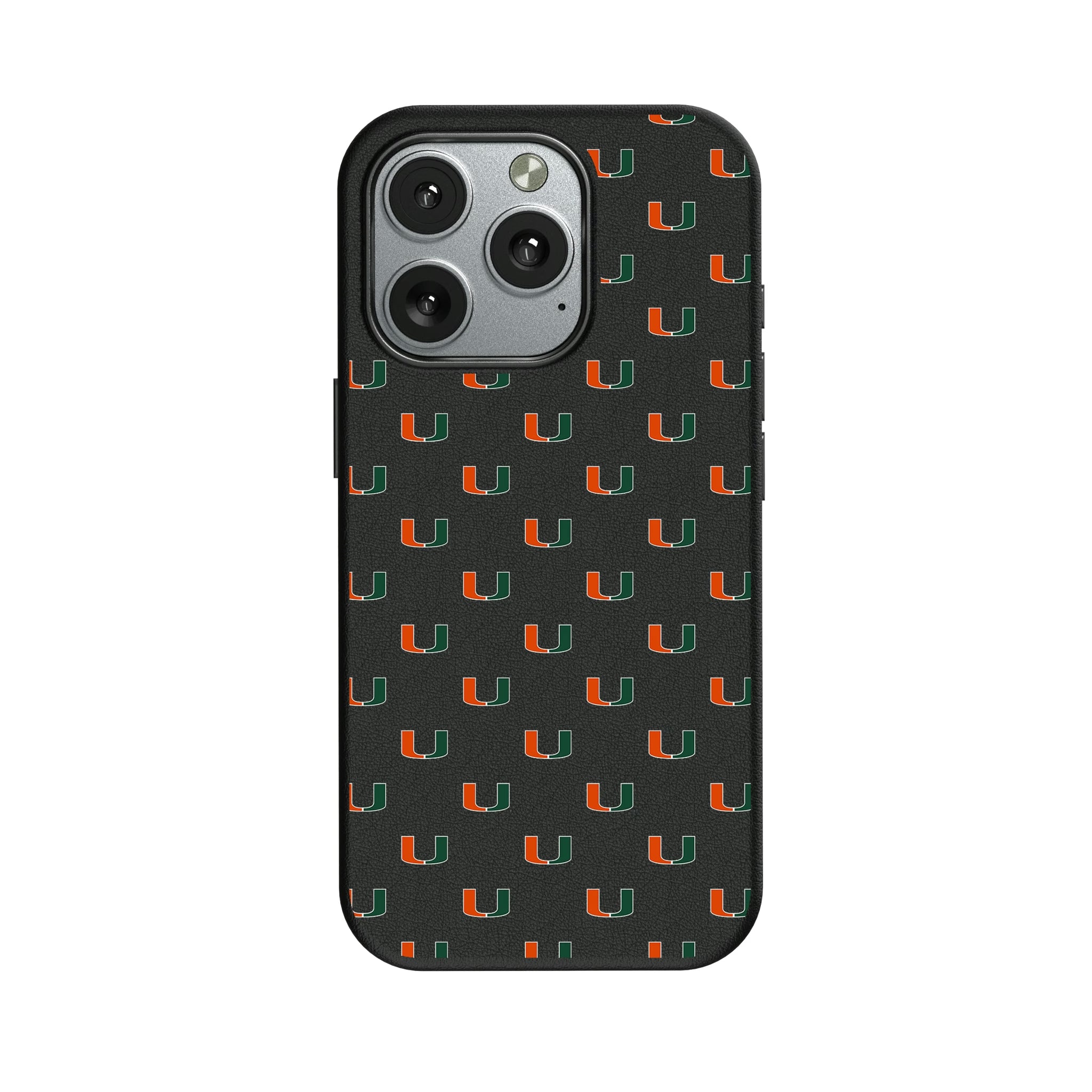 University of Miami Hurricanes Fashion Pattern iPhone MagSafe Compatible Phone Case for Apple iPhone