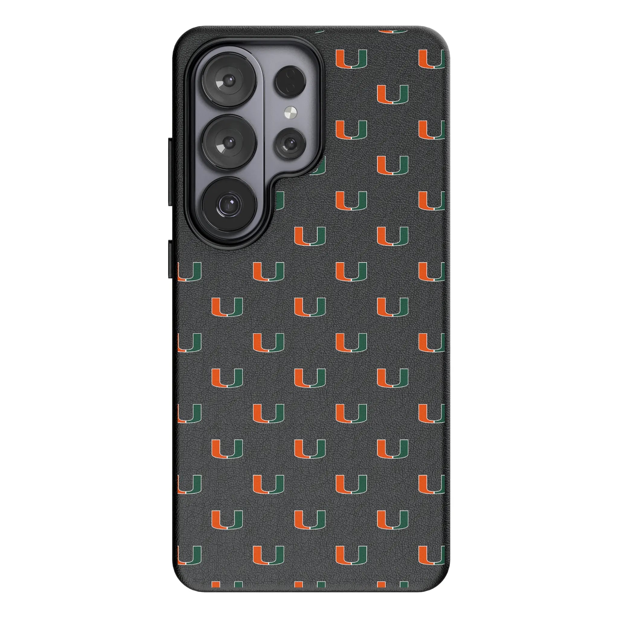 University of Miami Hurricanes Fashion Pattern Galaxy MagSafe Compatible Phone Case for Samsung Galaxy#Device_Galaxy S26 Ultra