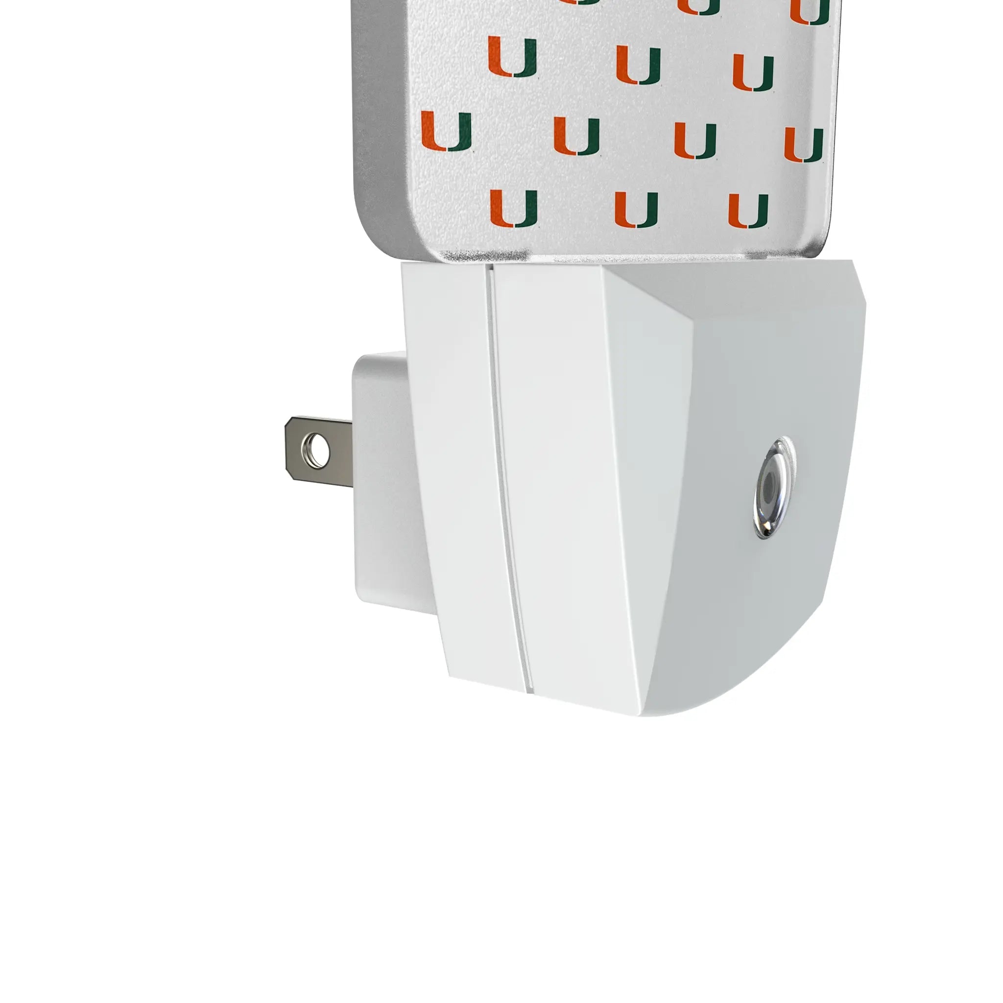 University of Miami Hurricanes Fashion Pattern Night Light 2-Pack - Detail