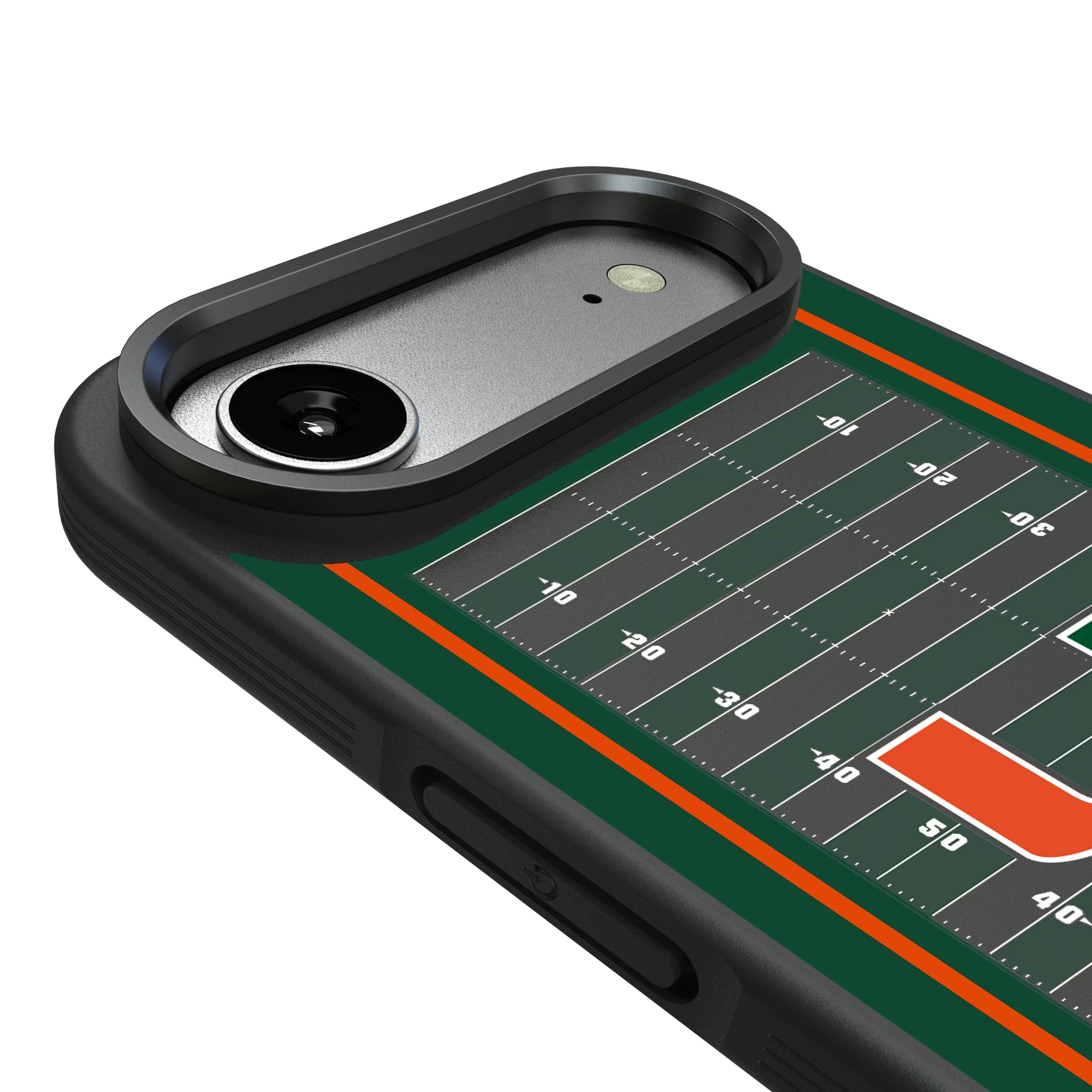 University of Miami Hurricanes Field iPhone Bump Phone Case for Apple iPhone - Detail#Device_iPhone Air